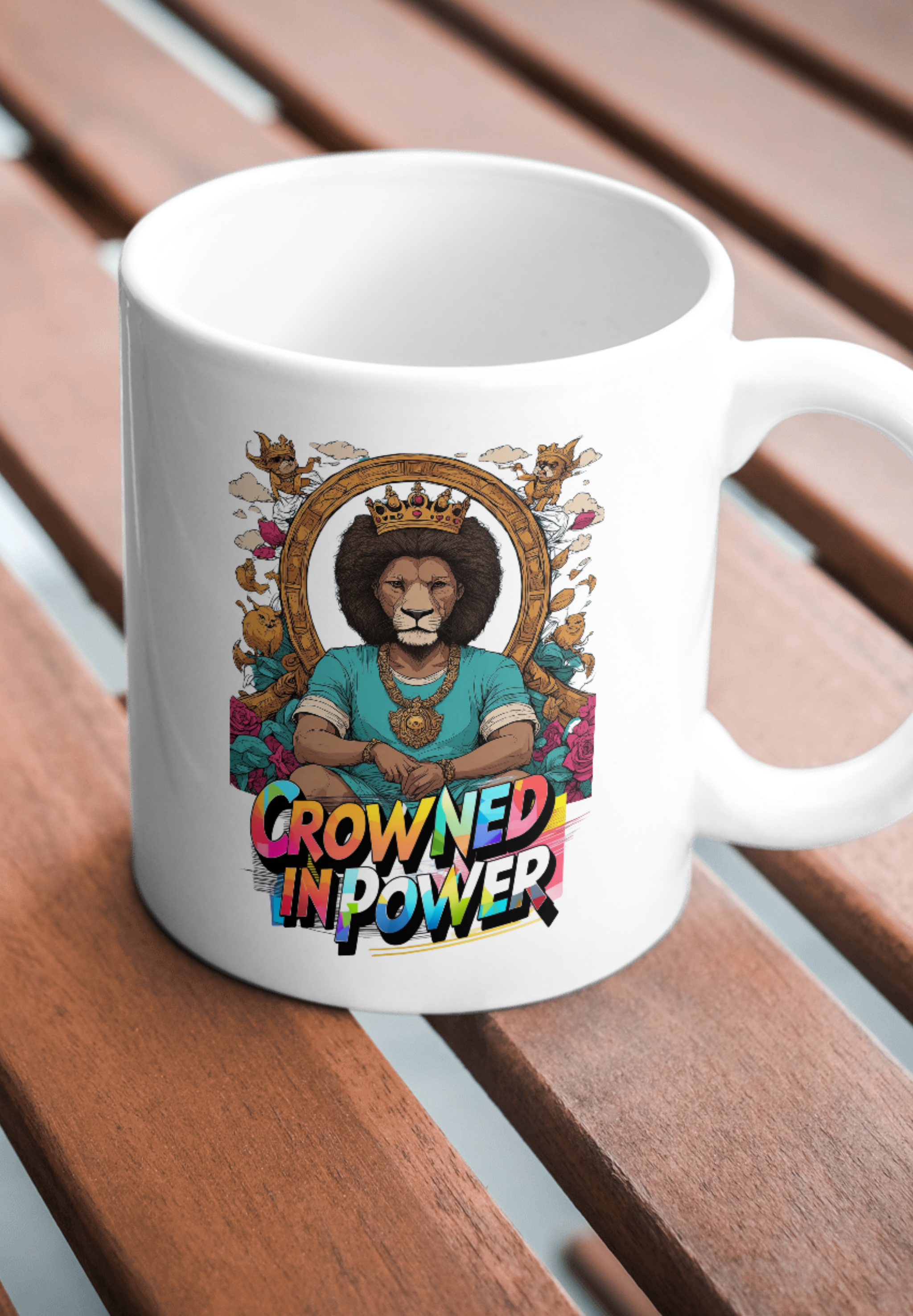 Crowned In Power Print