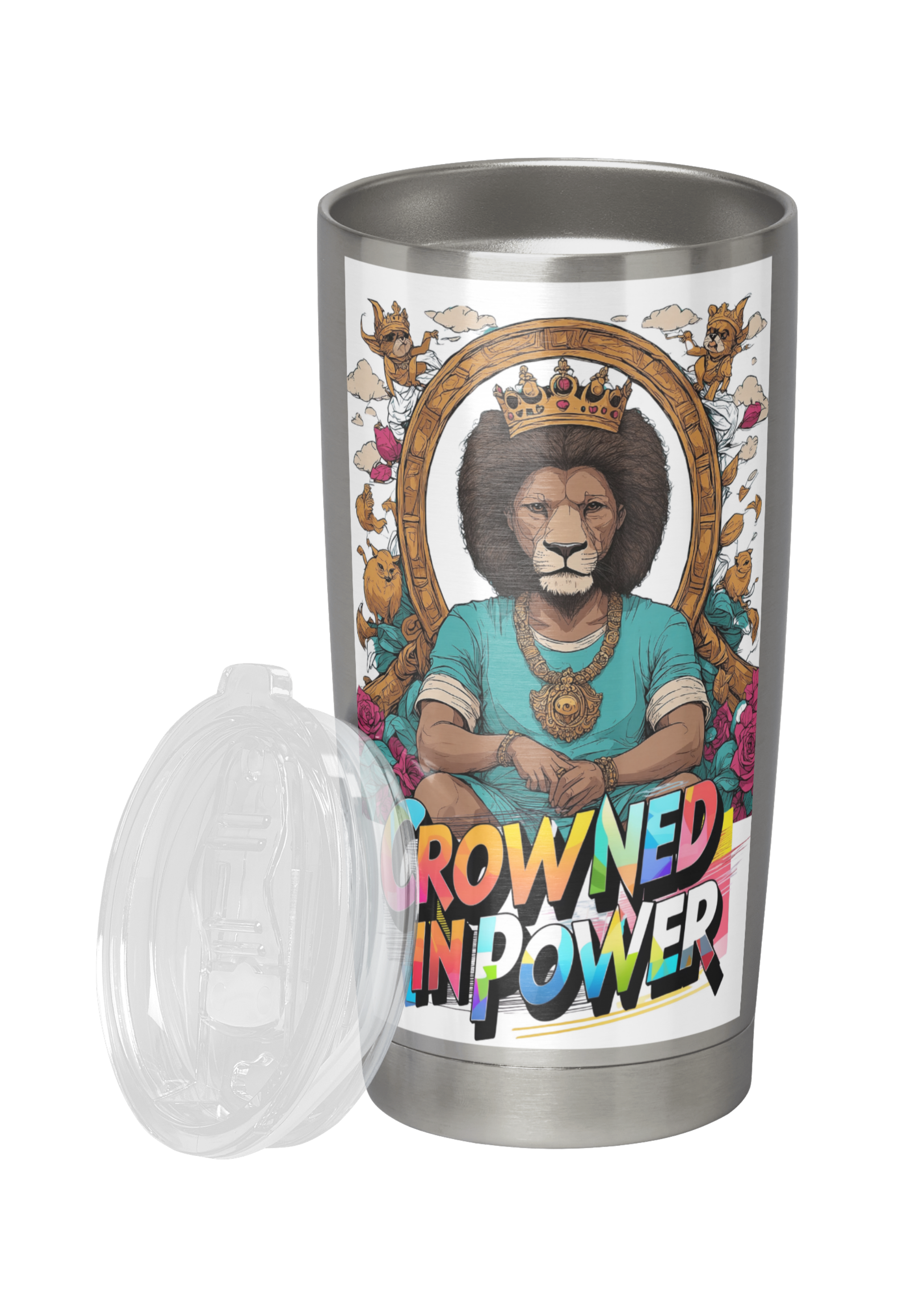 Crowned In Power Print