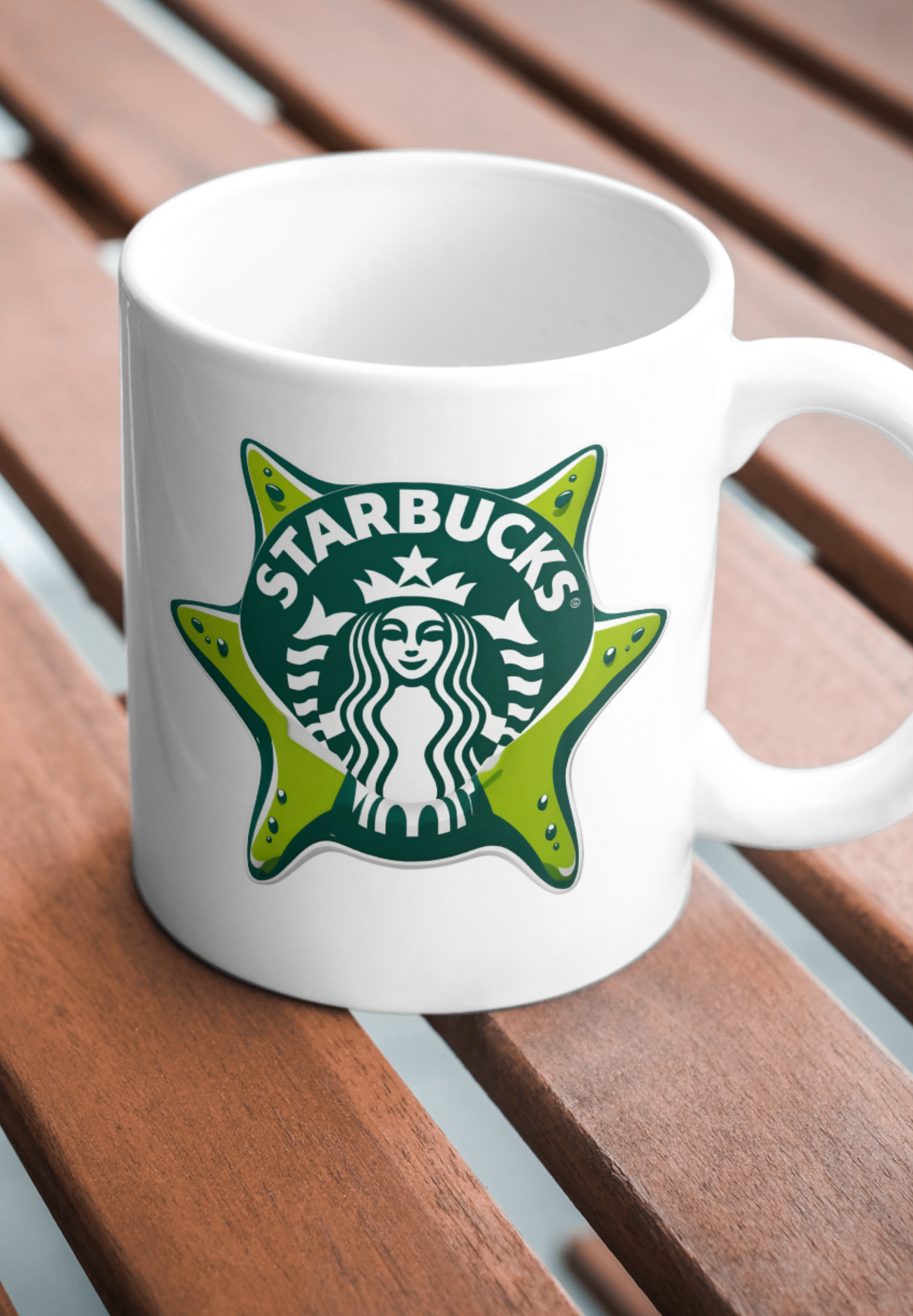 Starbucks Themed Print
