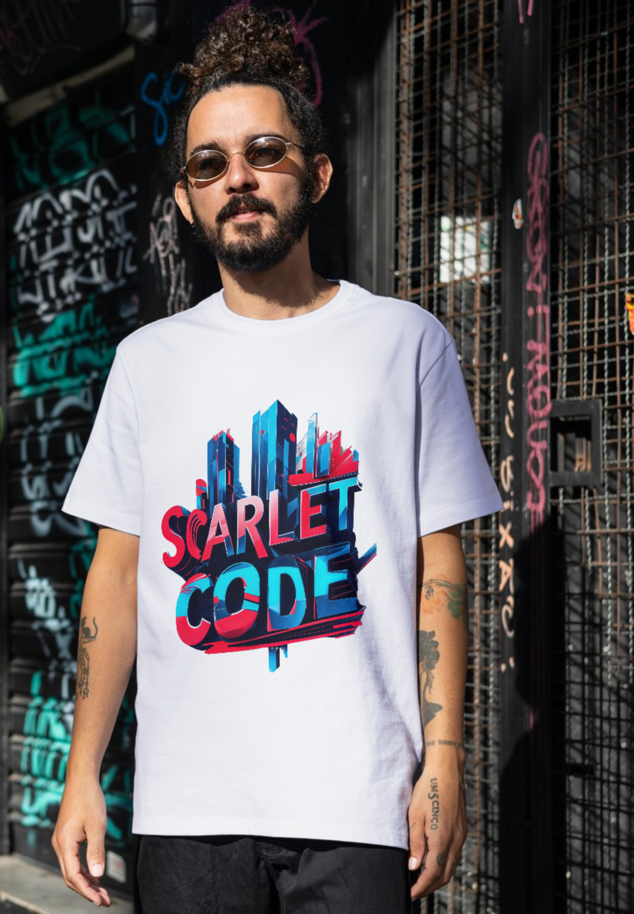 Scarlet Code Print