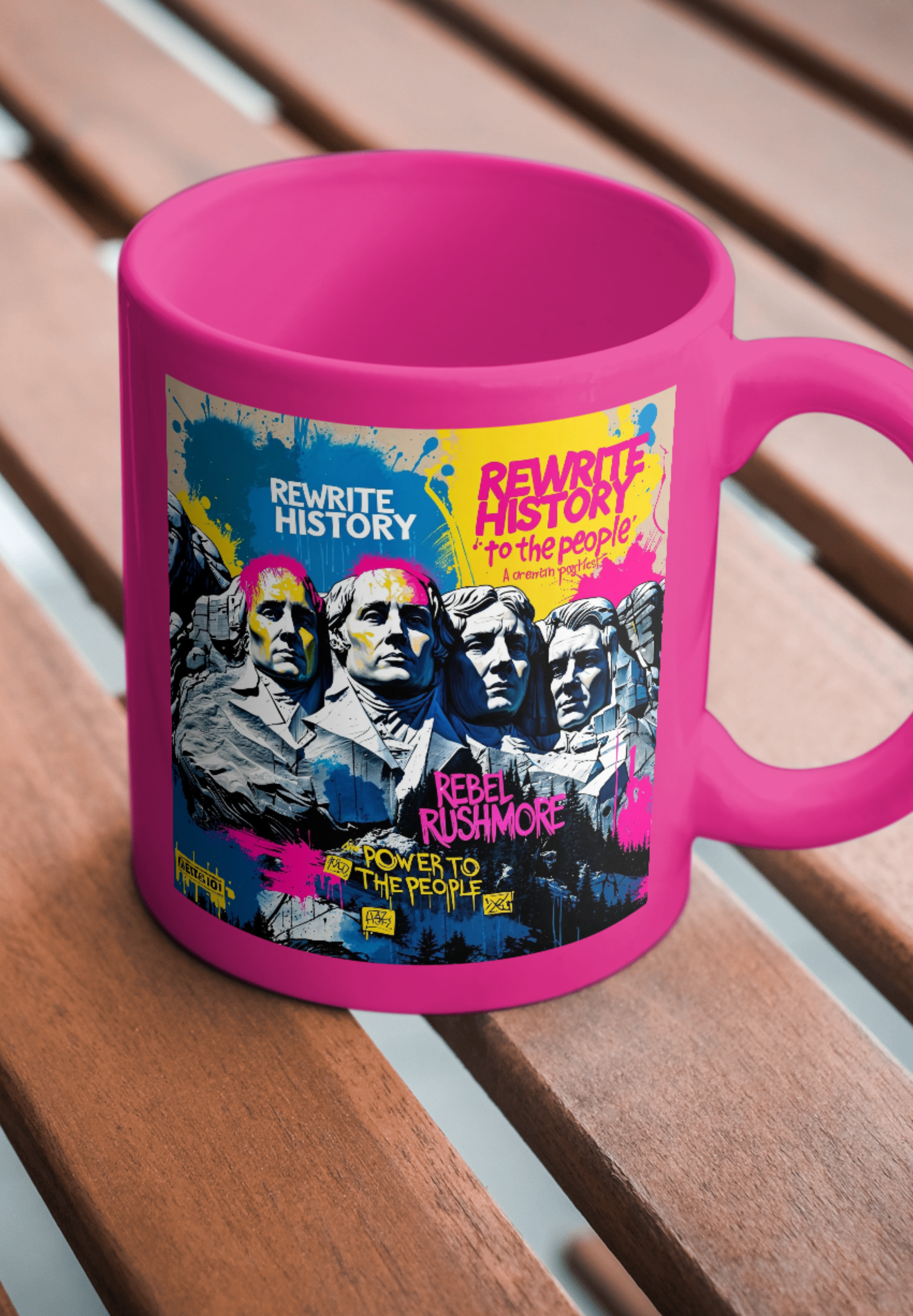 Rebel Rushmore Print – Icons Reimagined