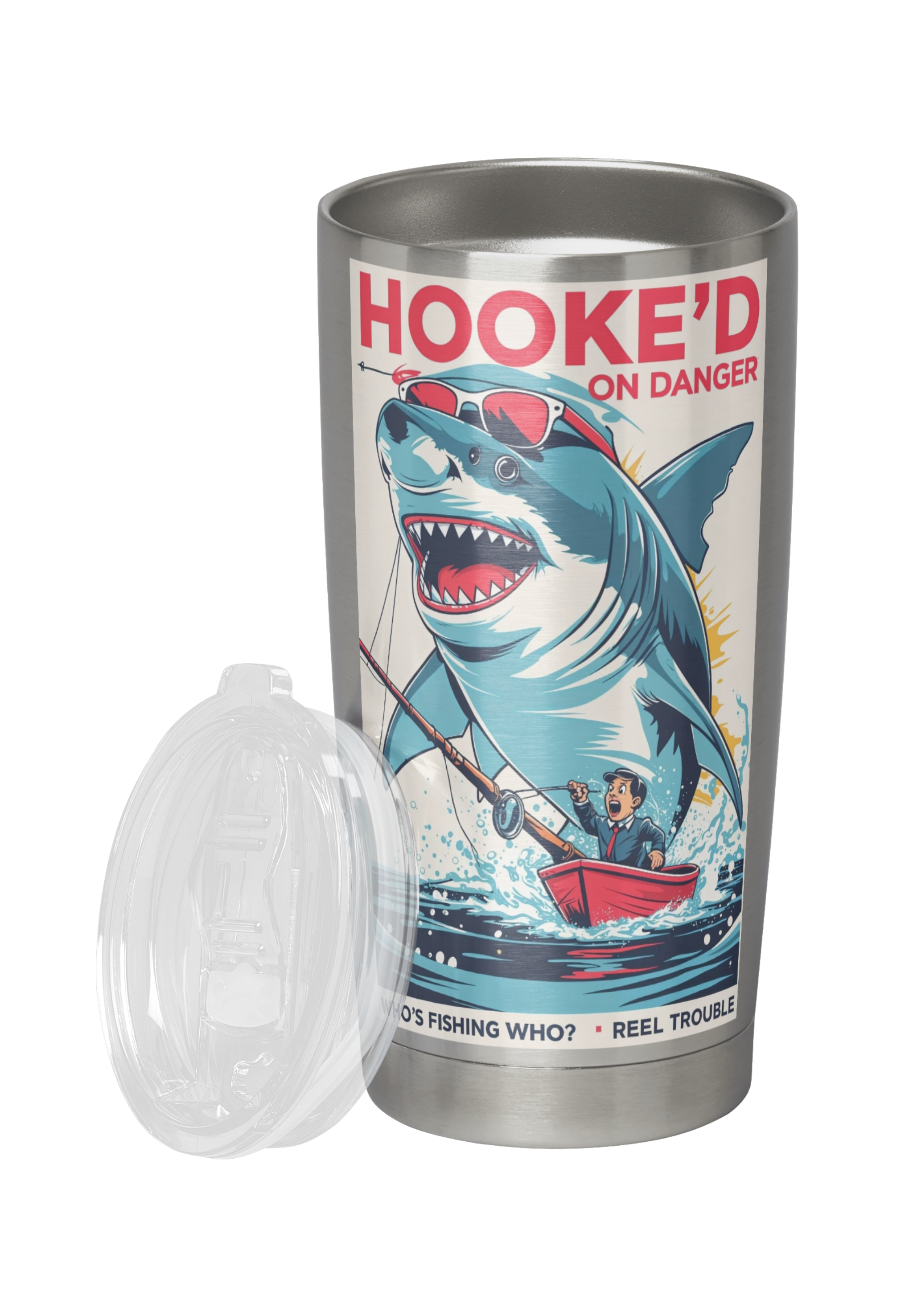 Hooked On Danger Print