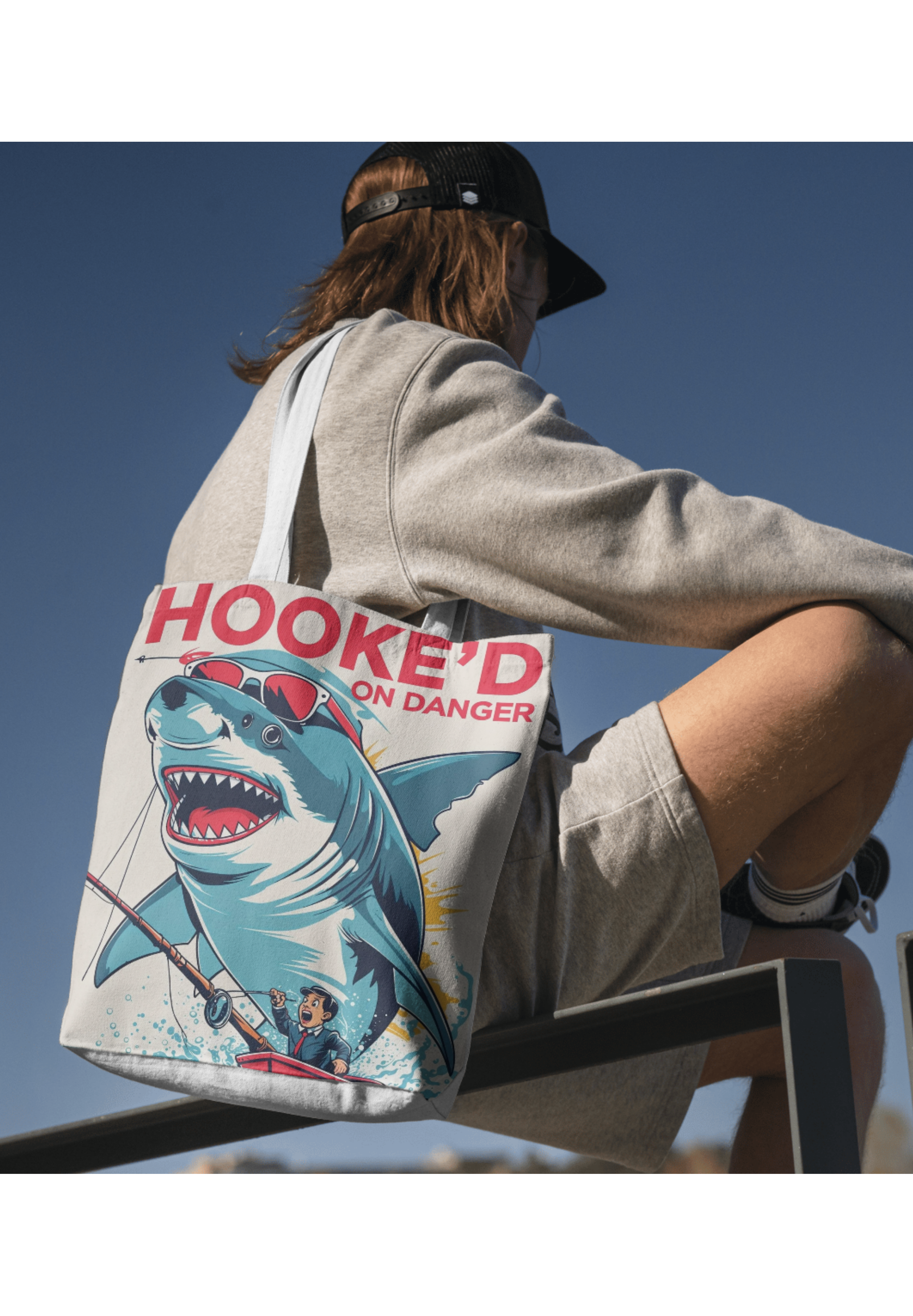 Hooked On Danger Print