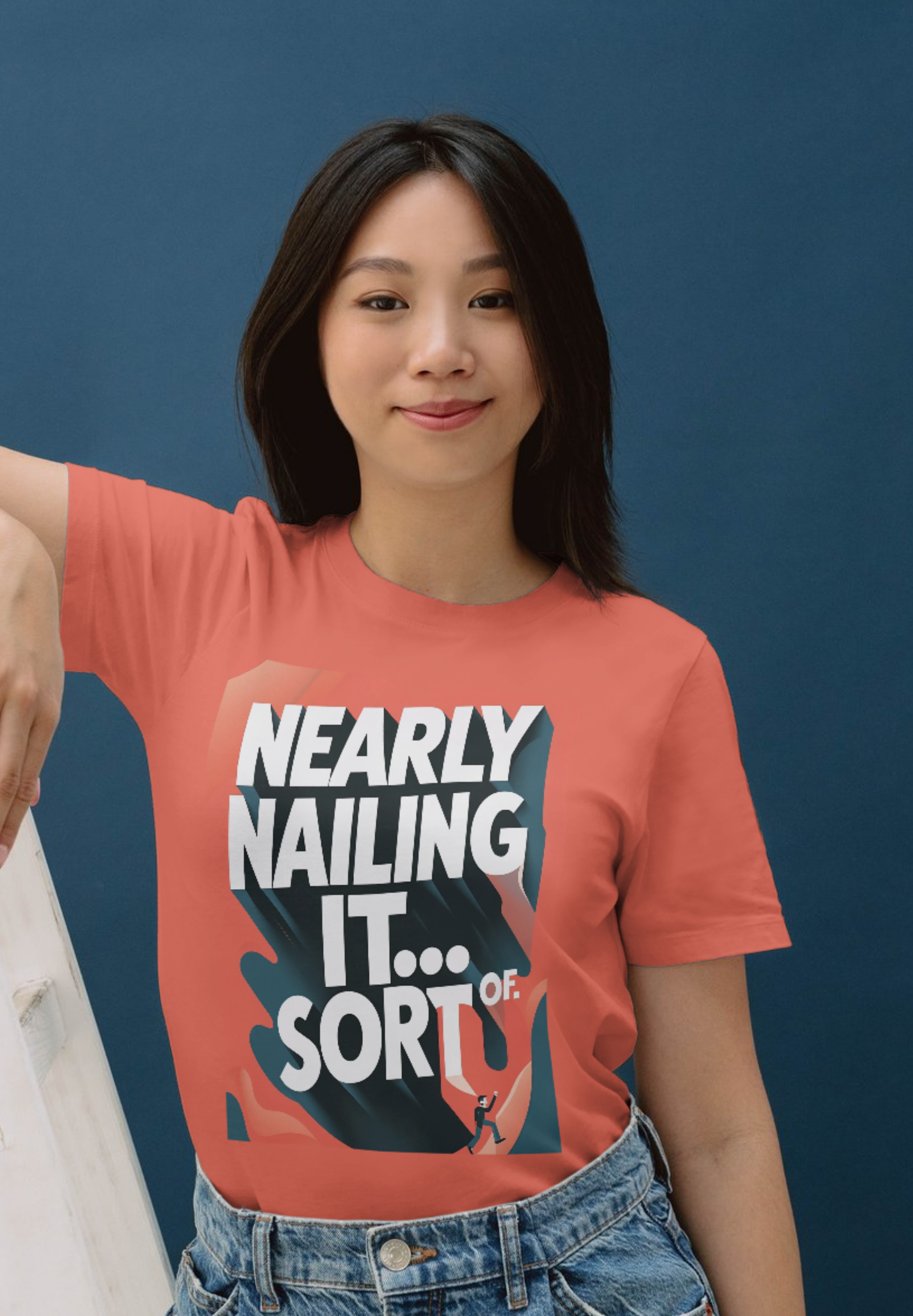 Nearly Nailing Print