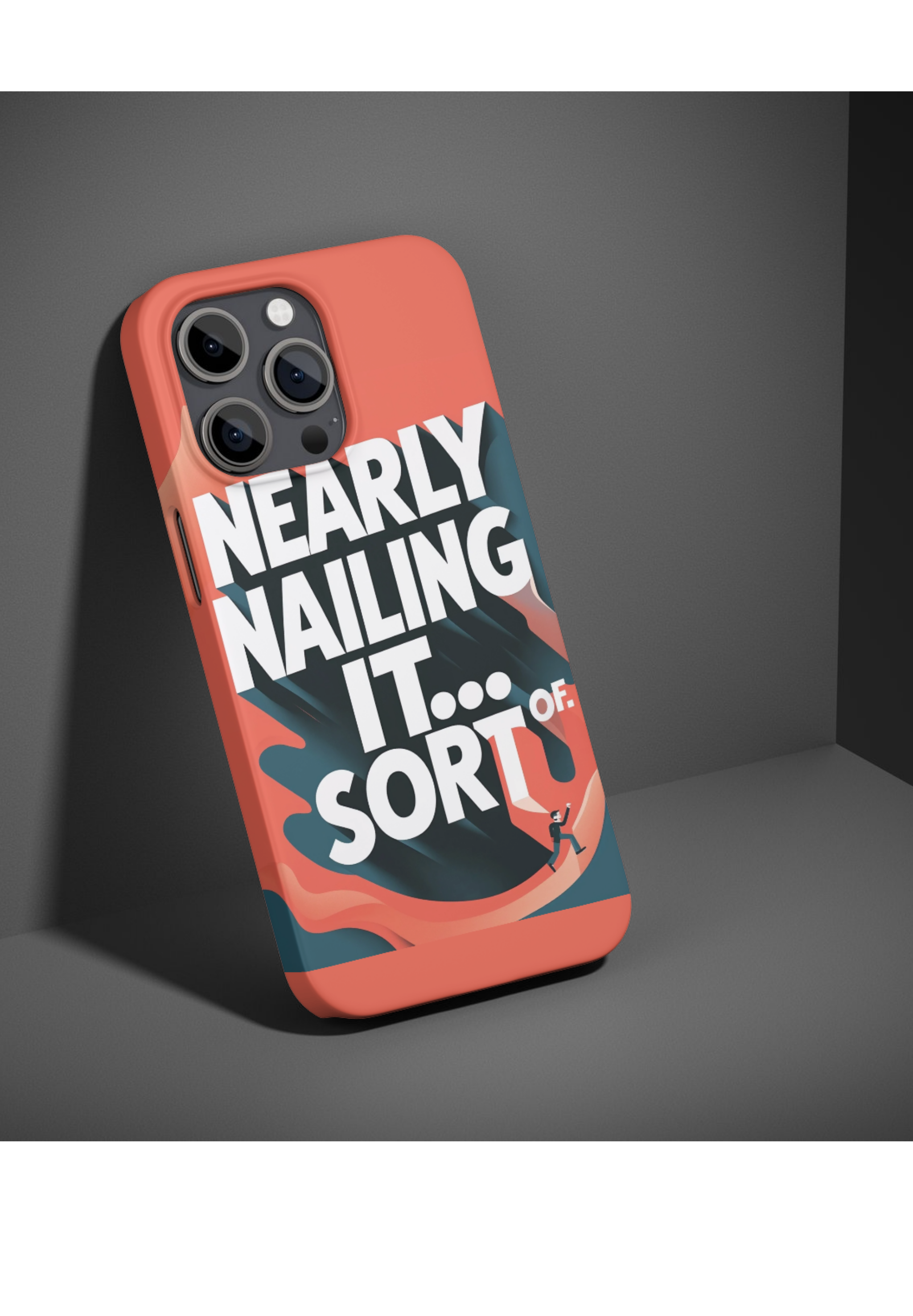 Nearly Nailing Print
