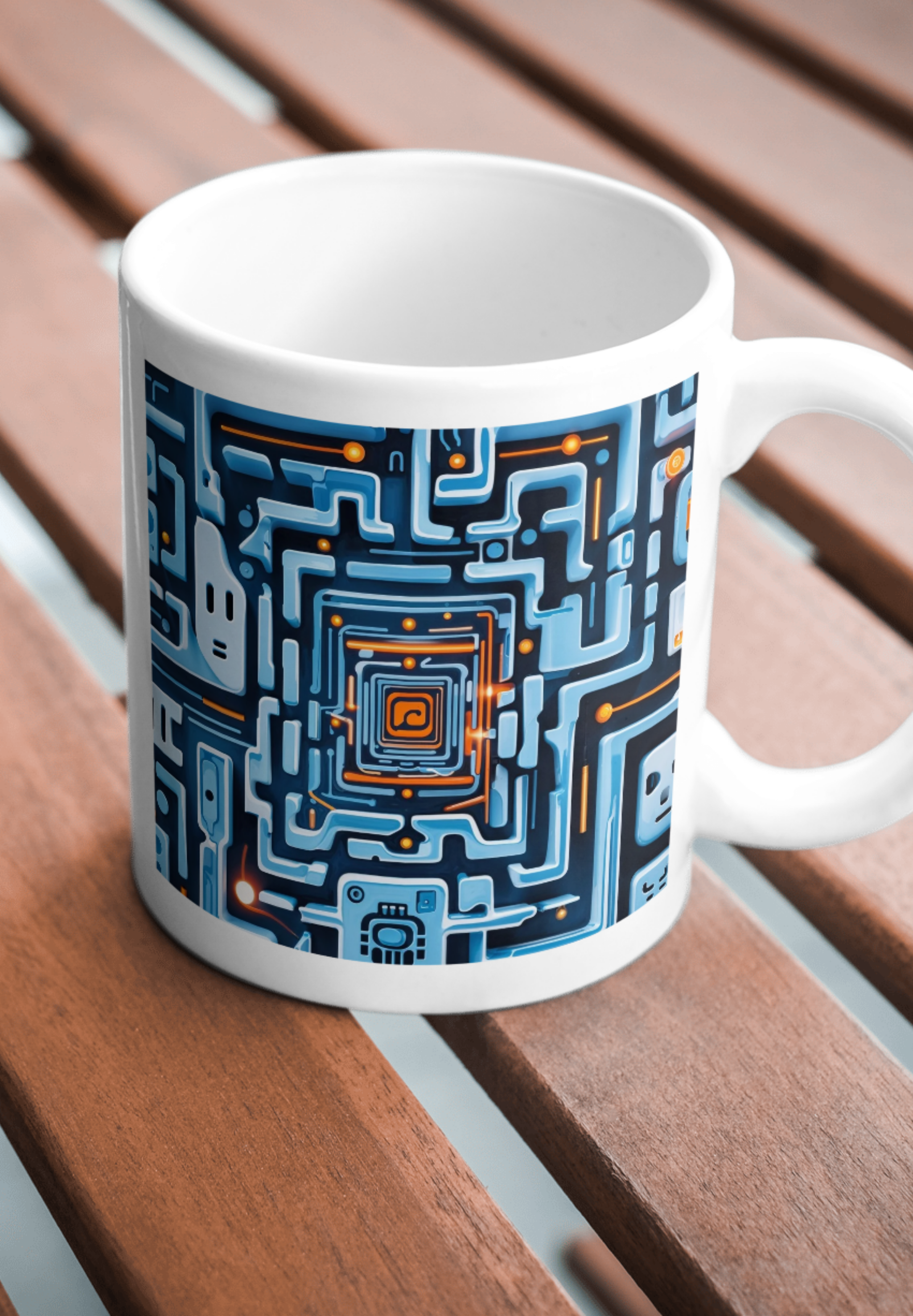 Maze Illusion Print