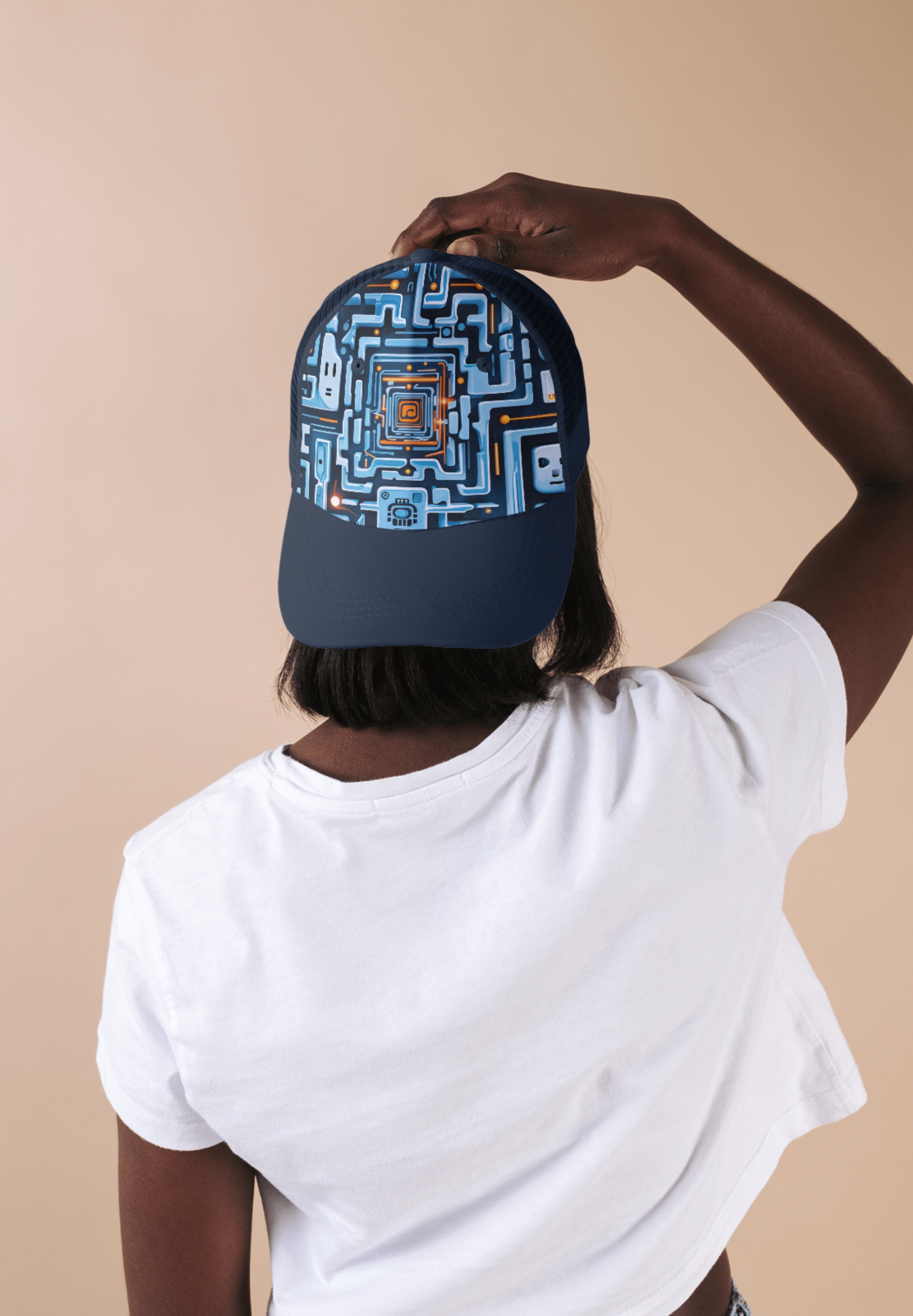Maze Illusion Print