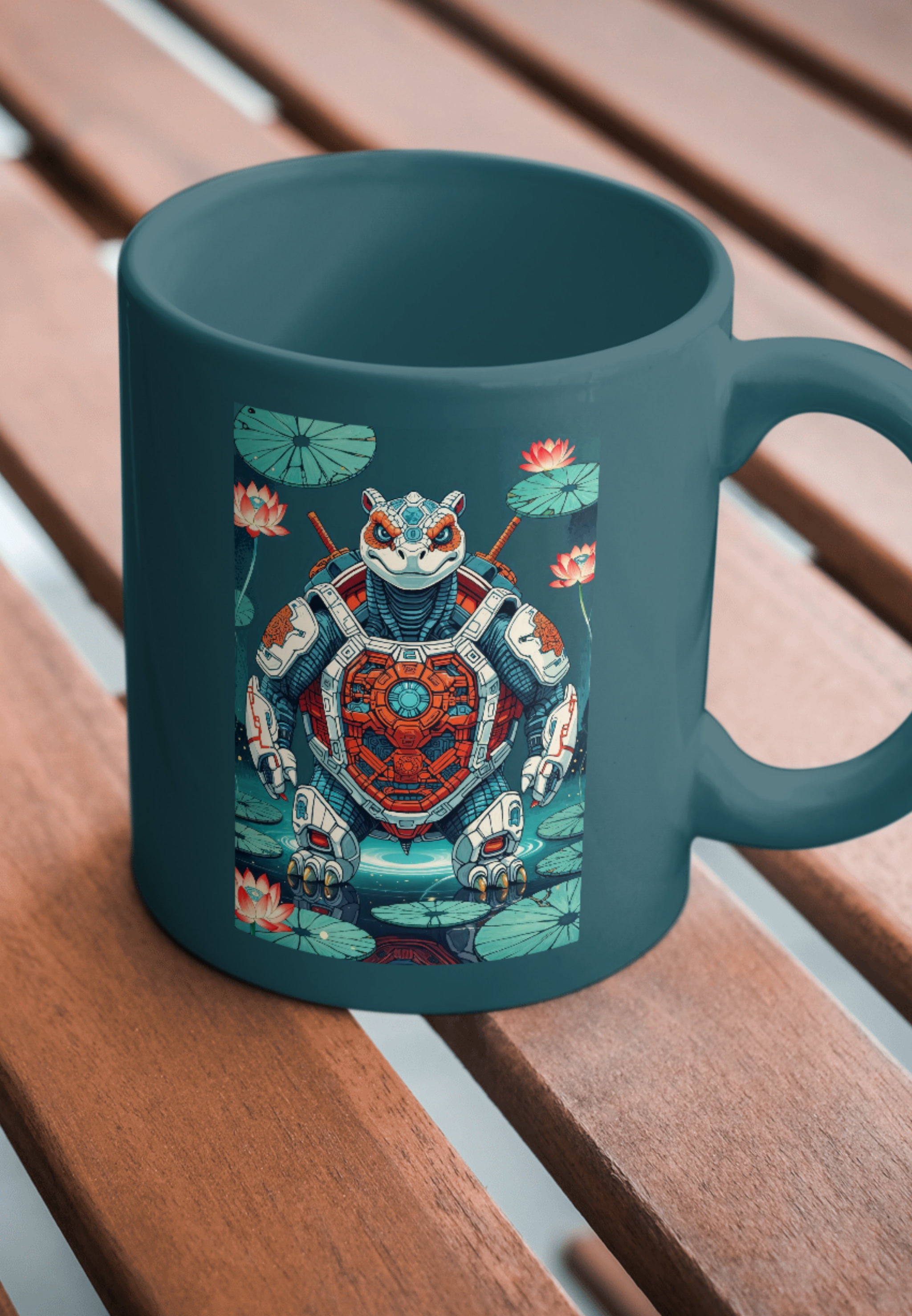 Turtle Samurai Print