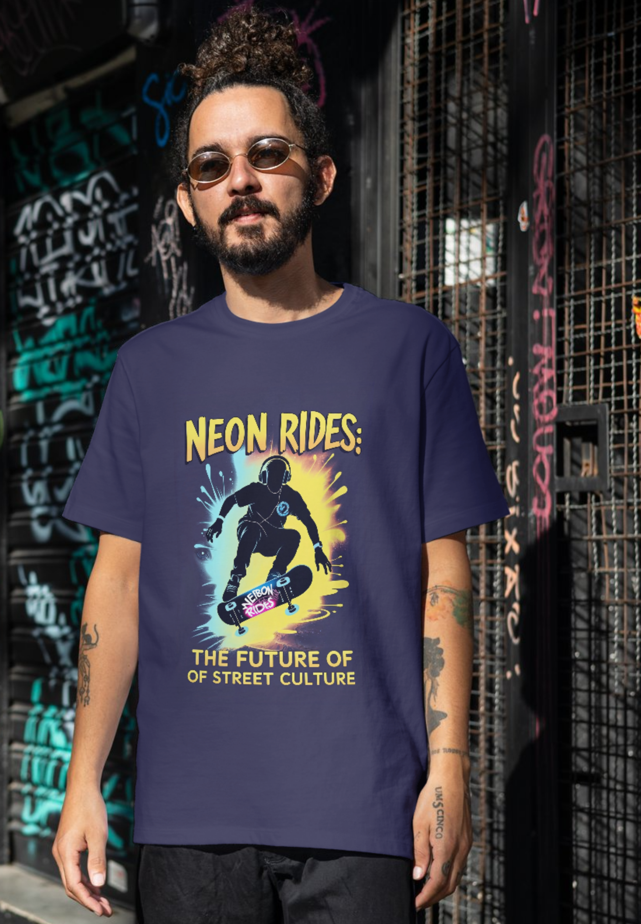 Neon Rides Print