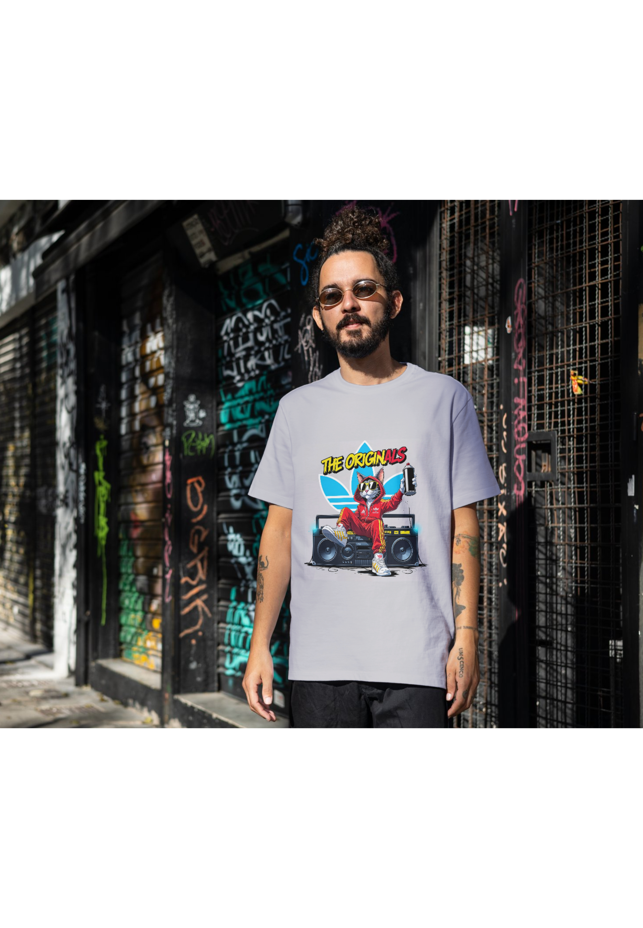 Boombox Graffiti King Print