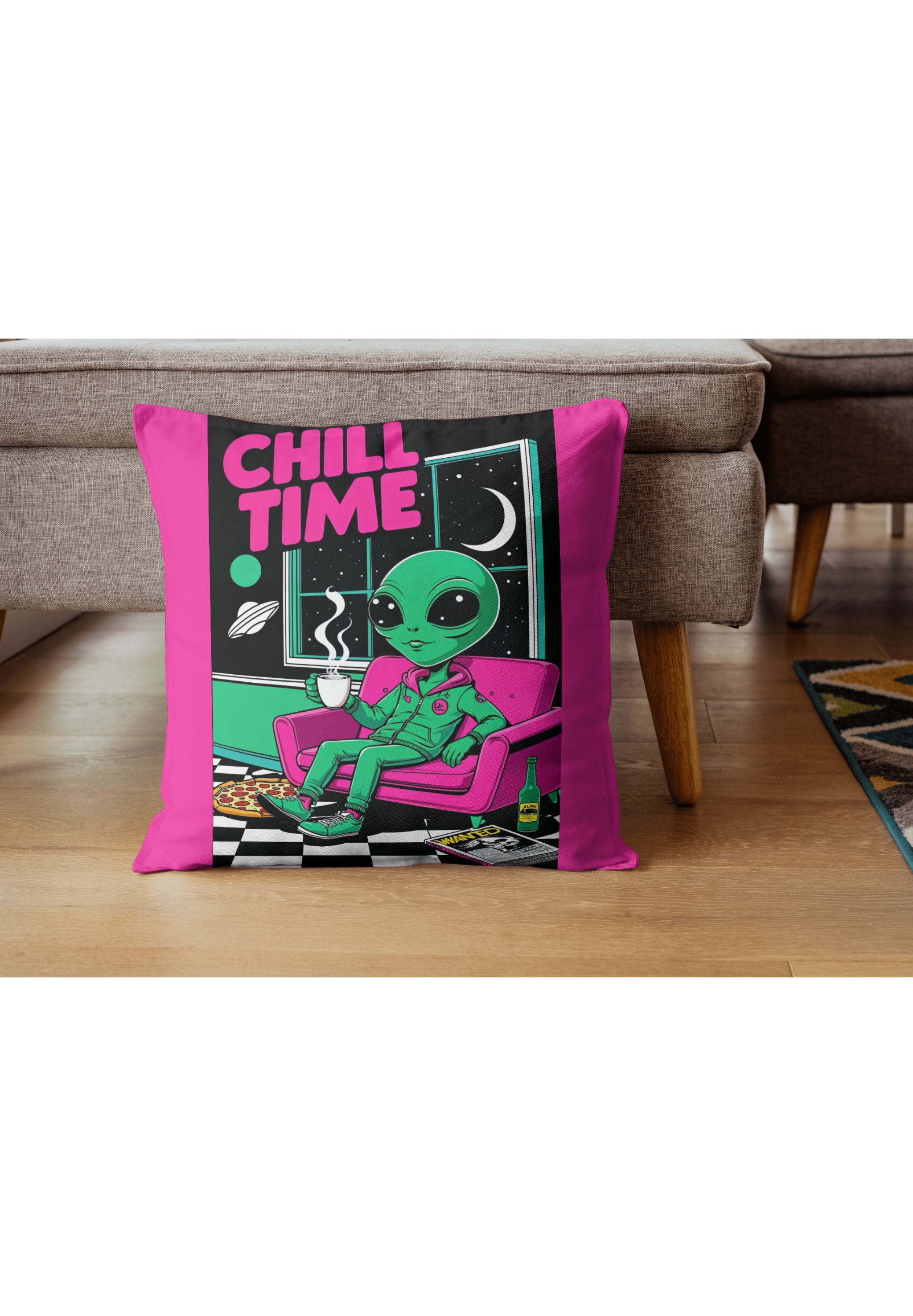 Alien Chill Time Print