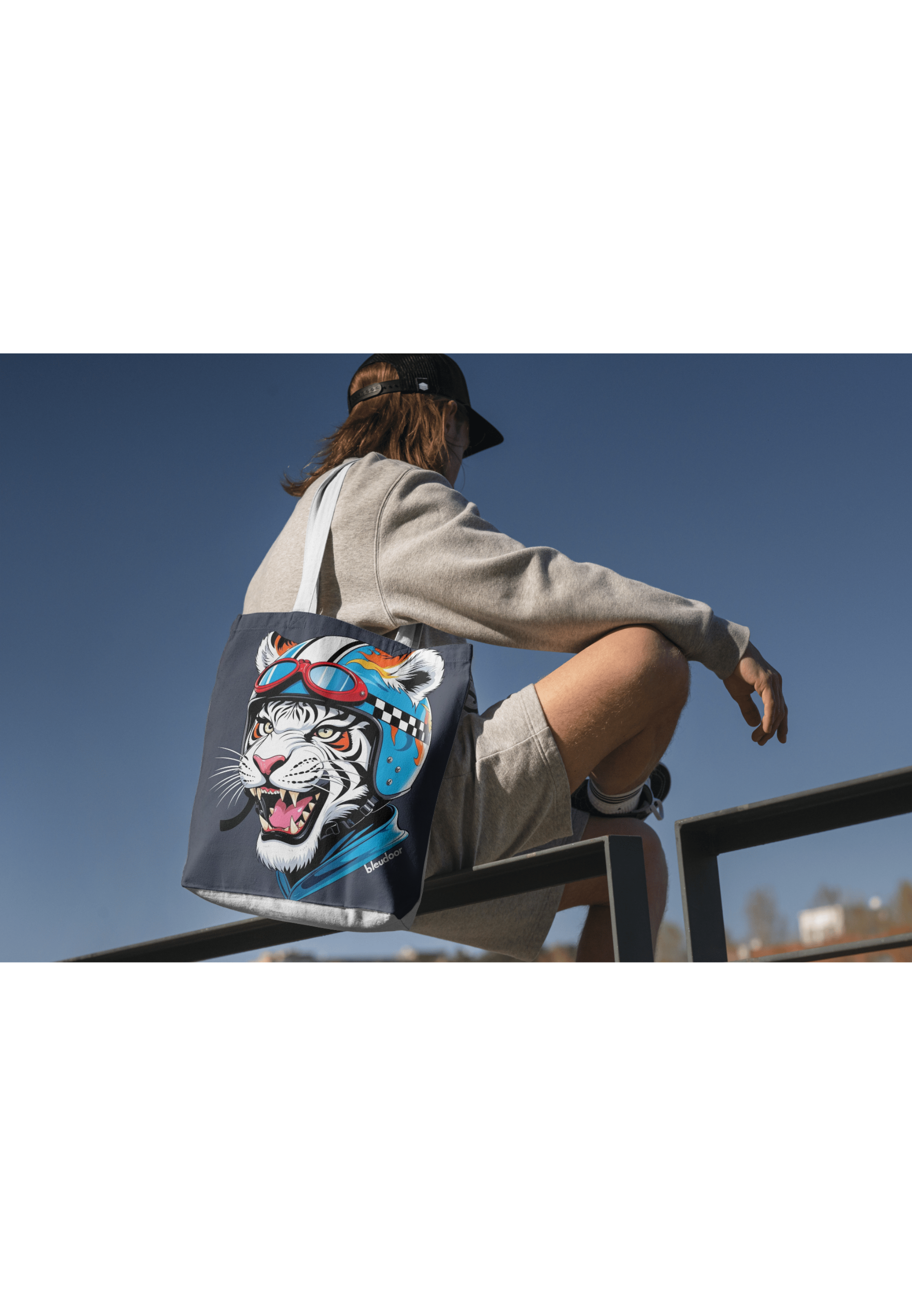 Tiger Roar Rider Print