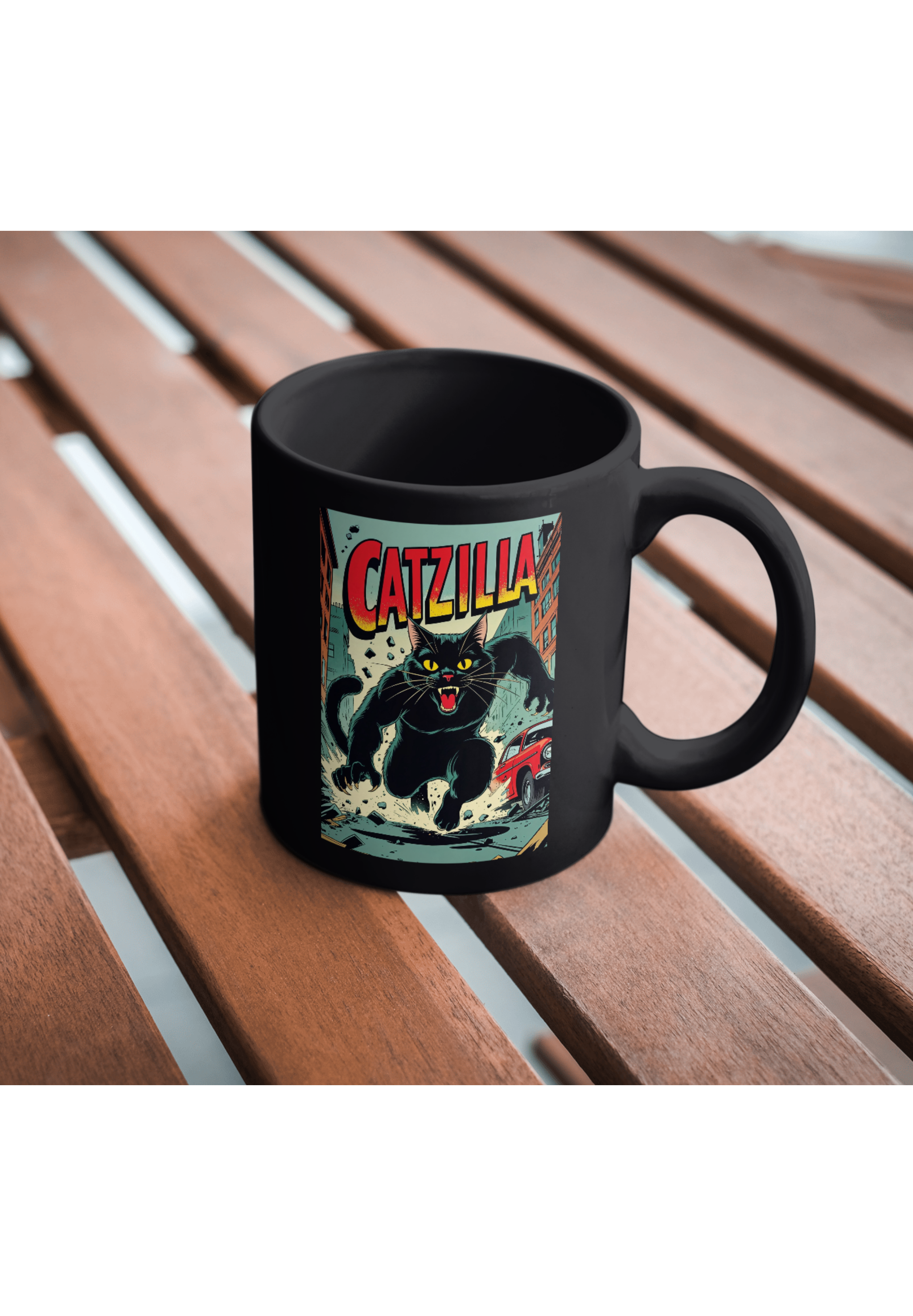 Catzilla Print
