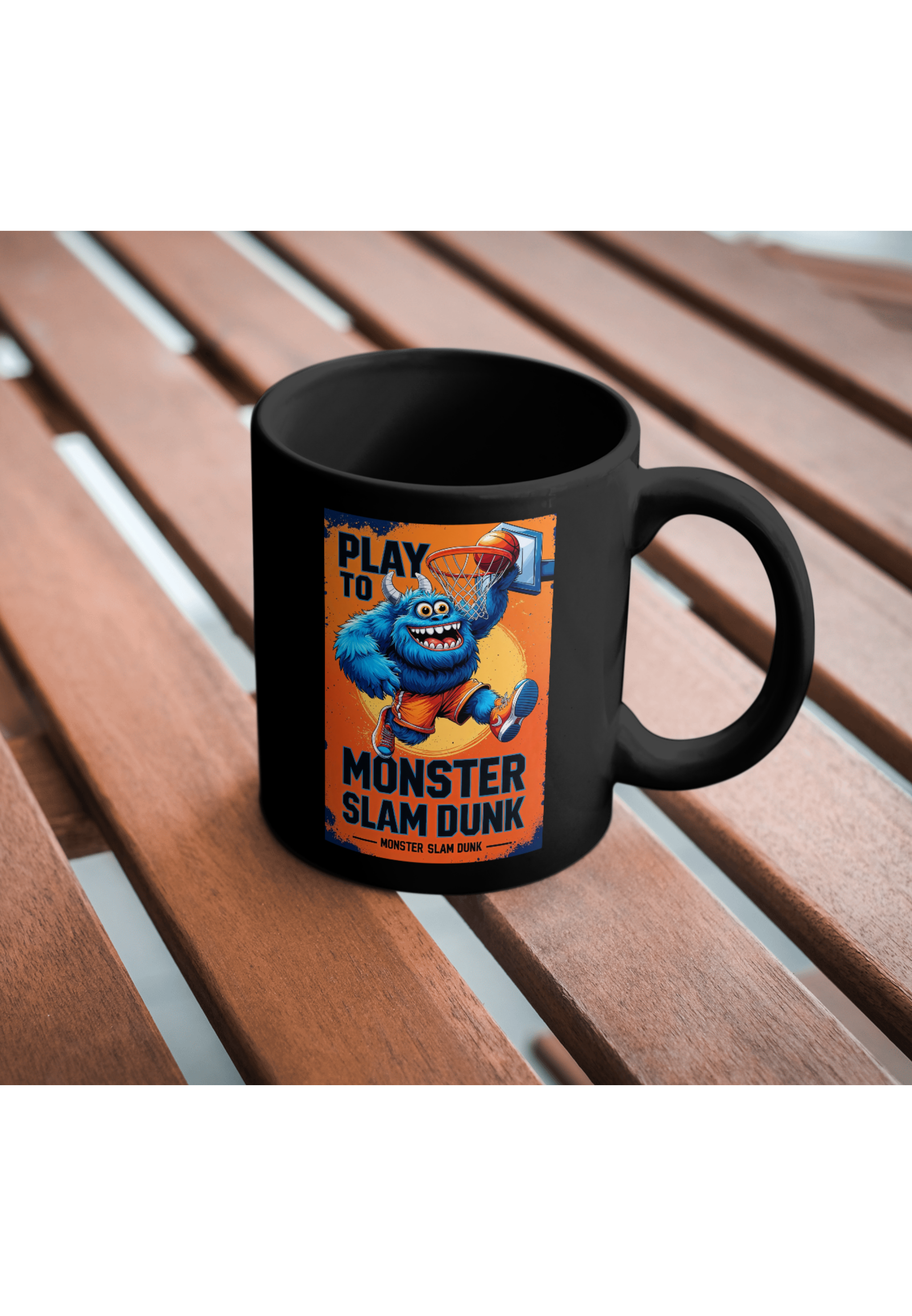 Monster Slam Dunk Print
