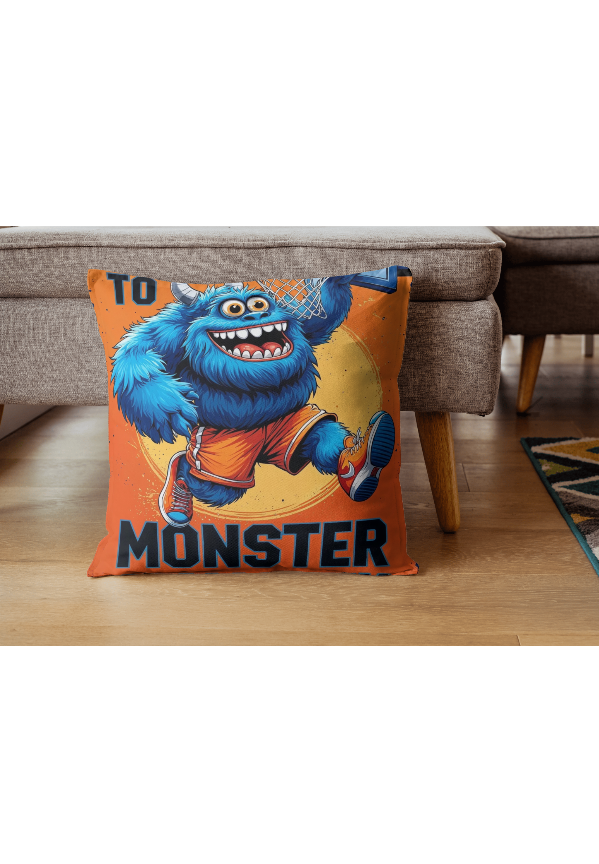 Monster Slam Dunk Print