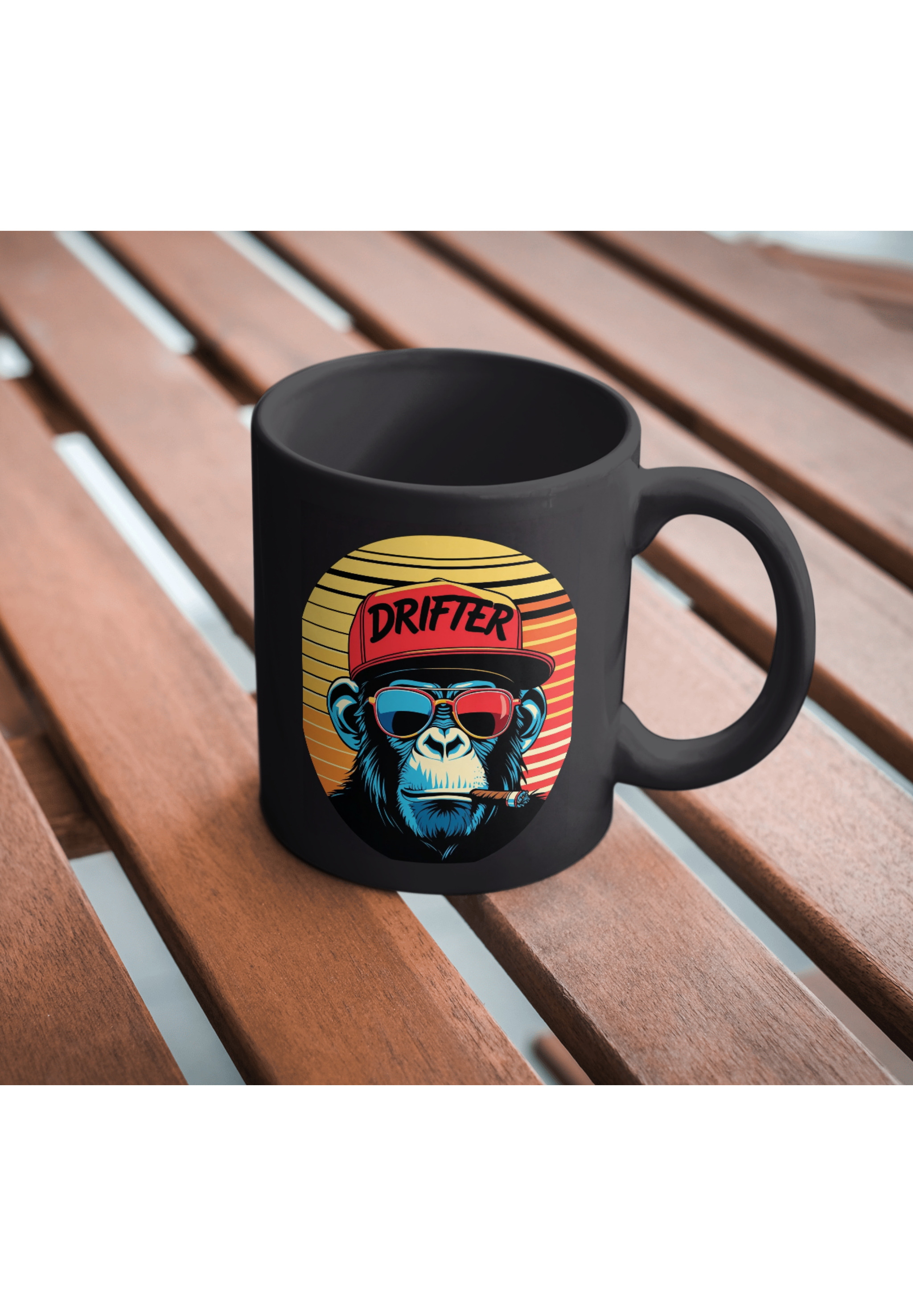 Drifter Monkey Print