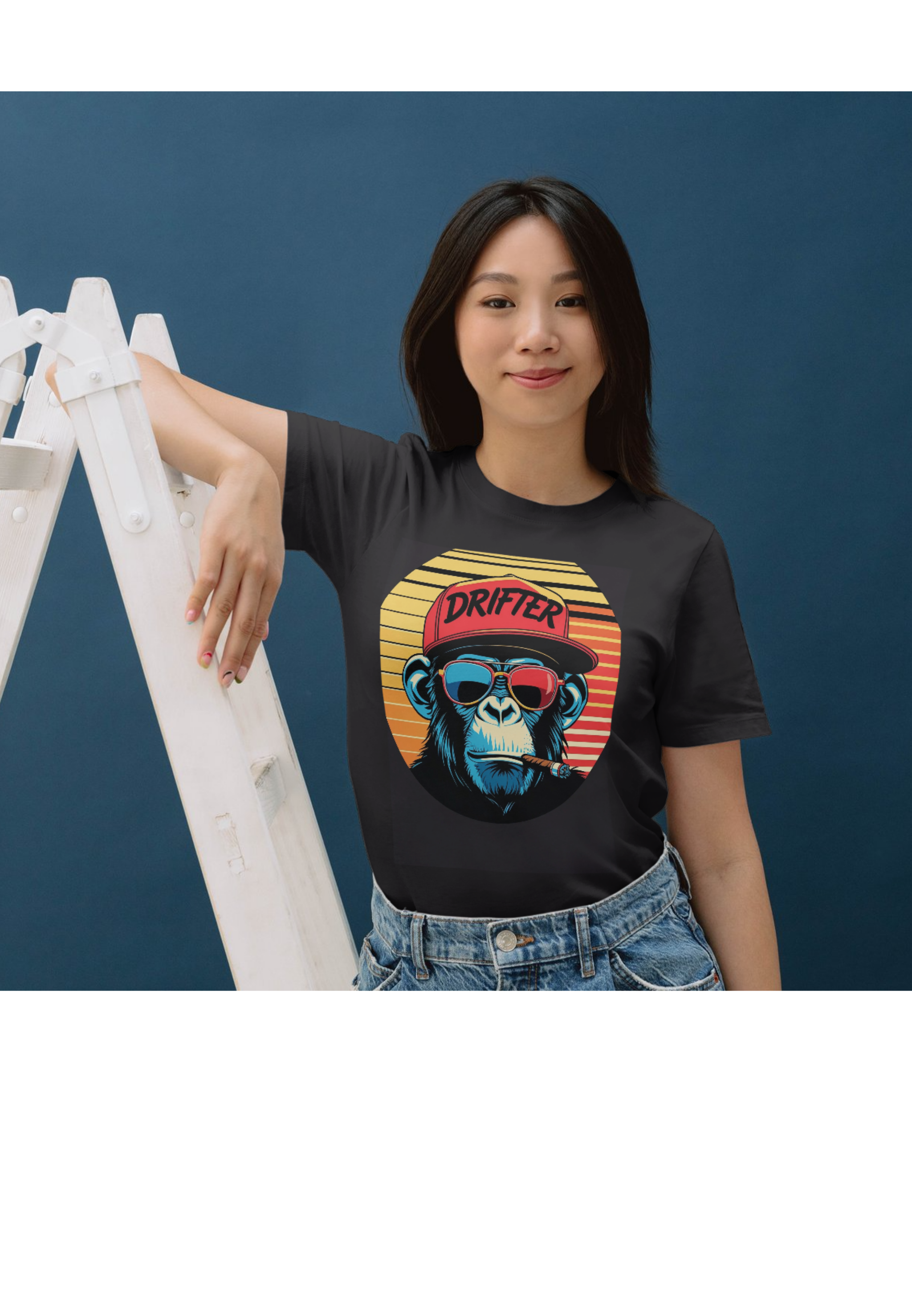 Drifter Monkey Print