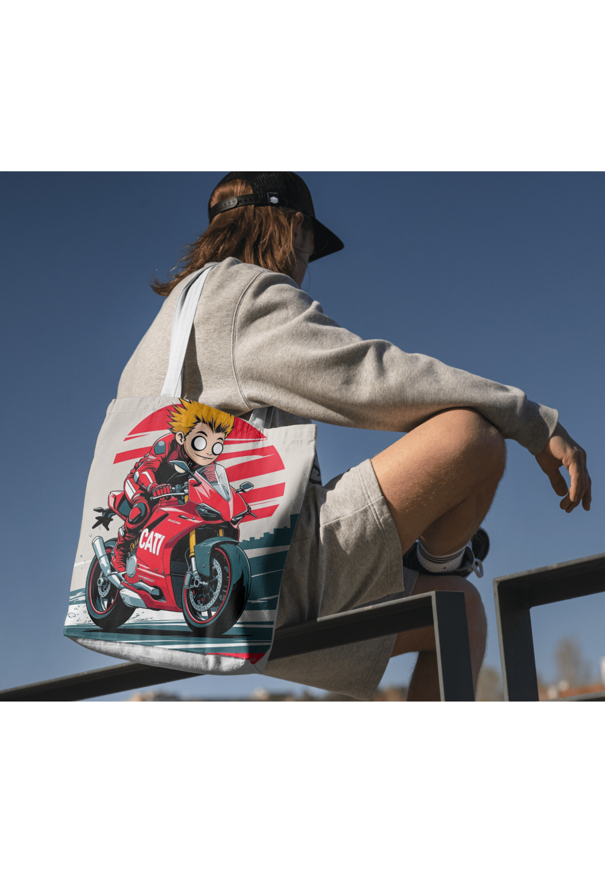 Manga Ducati Rider Print