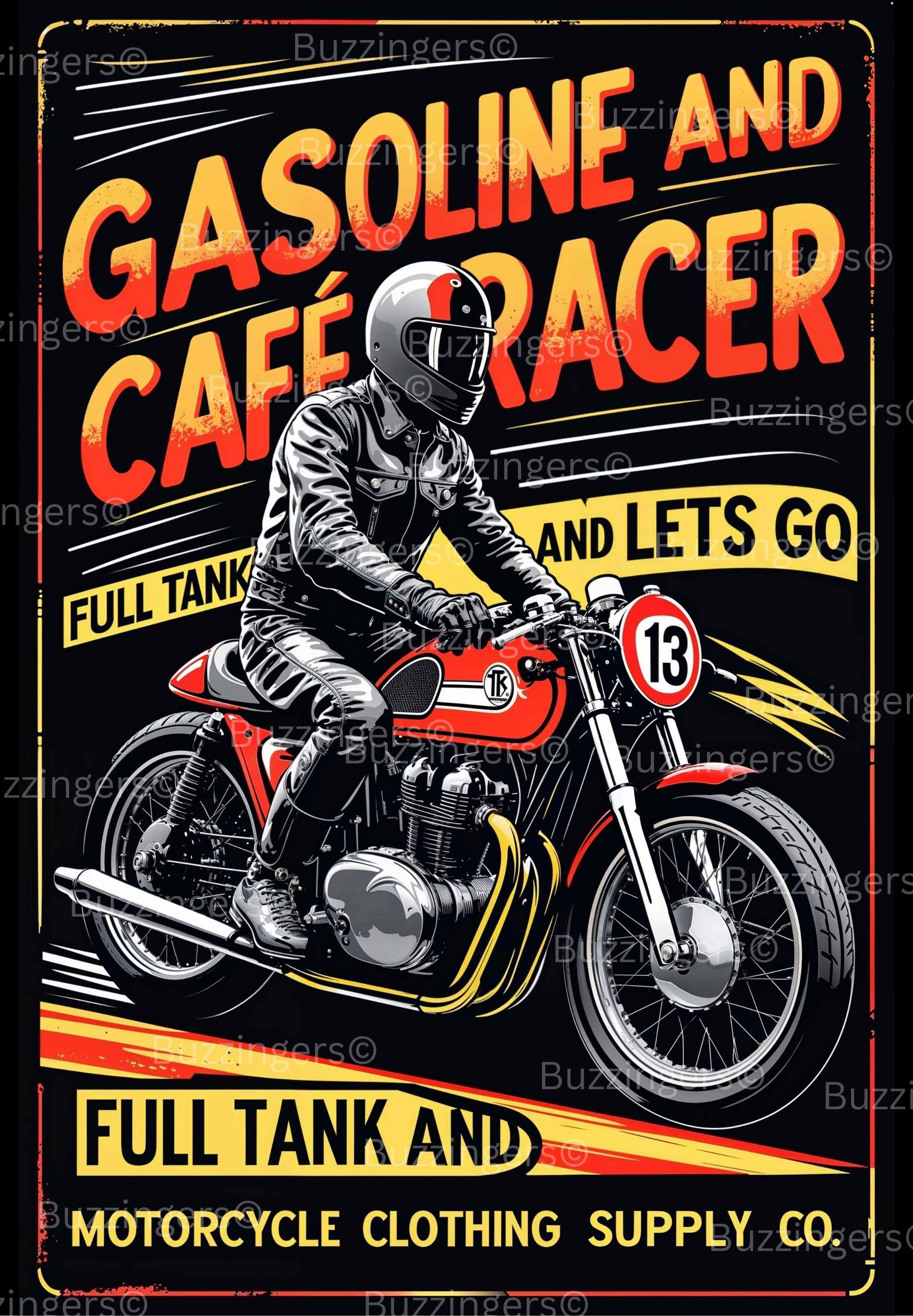 Cafe Racer Print