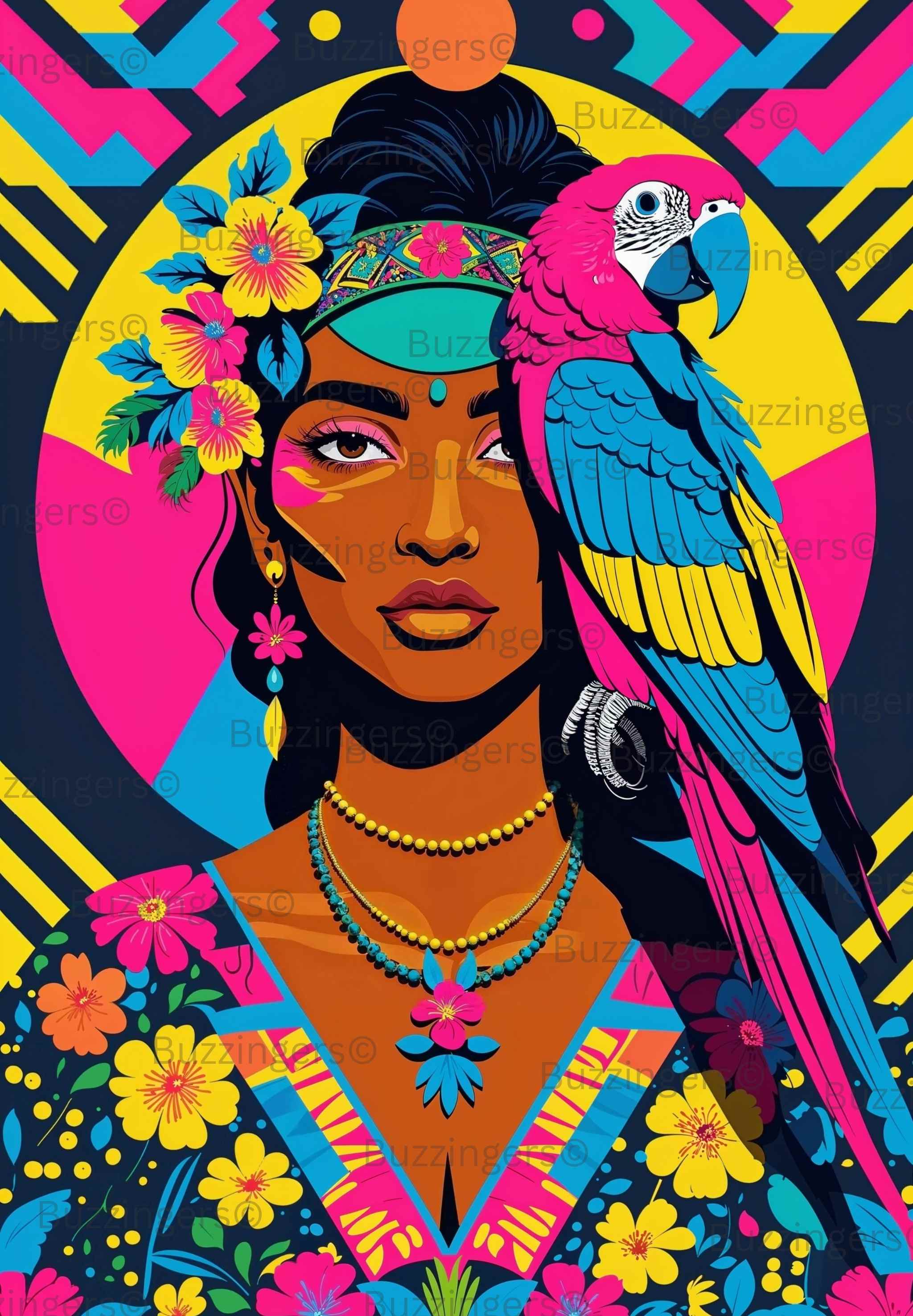 Vibrant Bloom Print