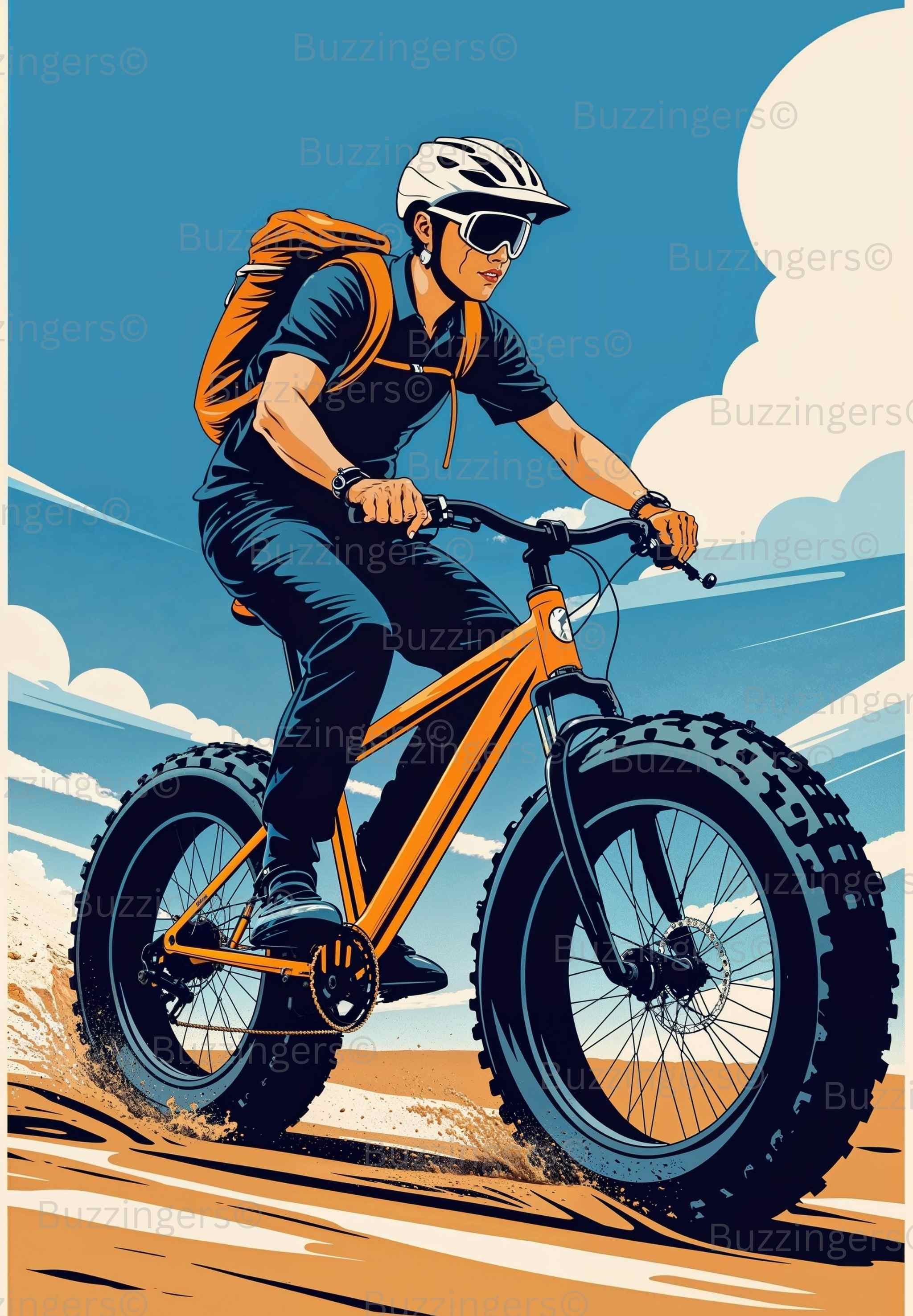 Cycling Print