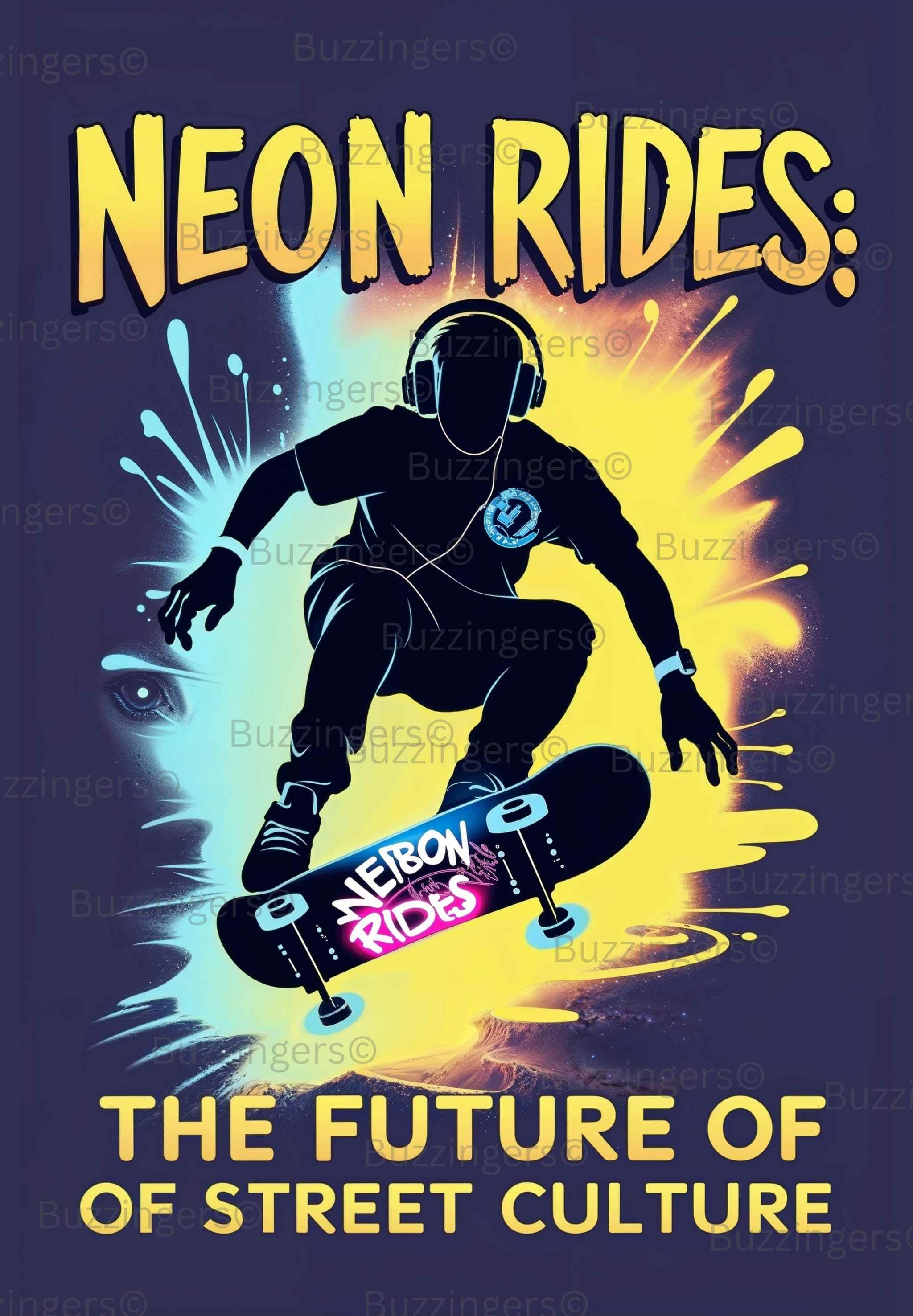 Neon Rides Print