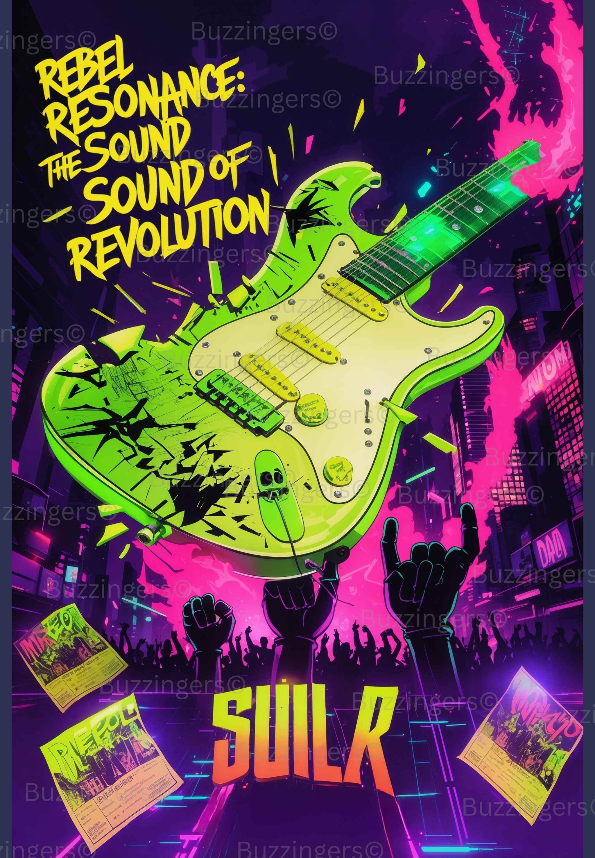 Guitar Revolution Print