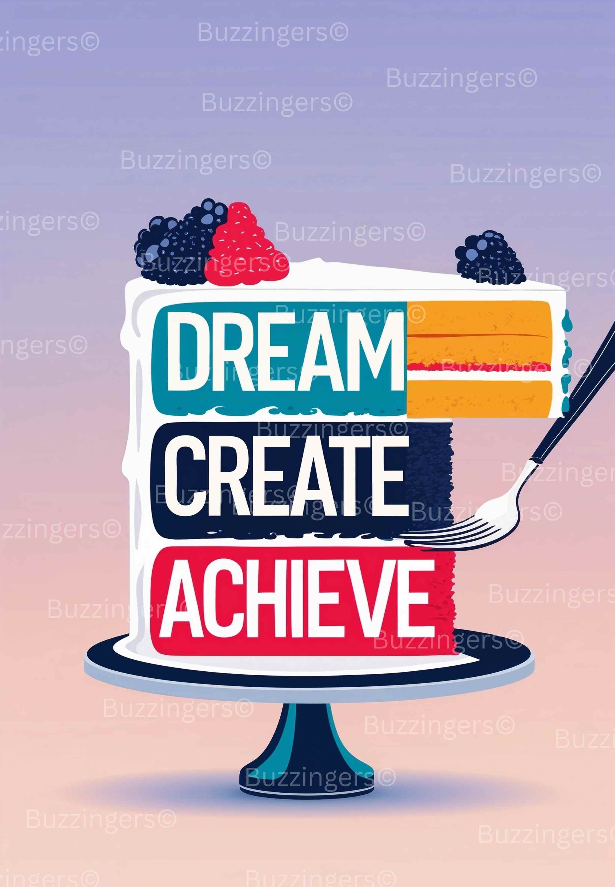 Dream Create Achieve Print