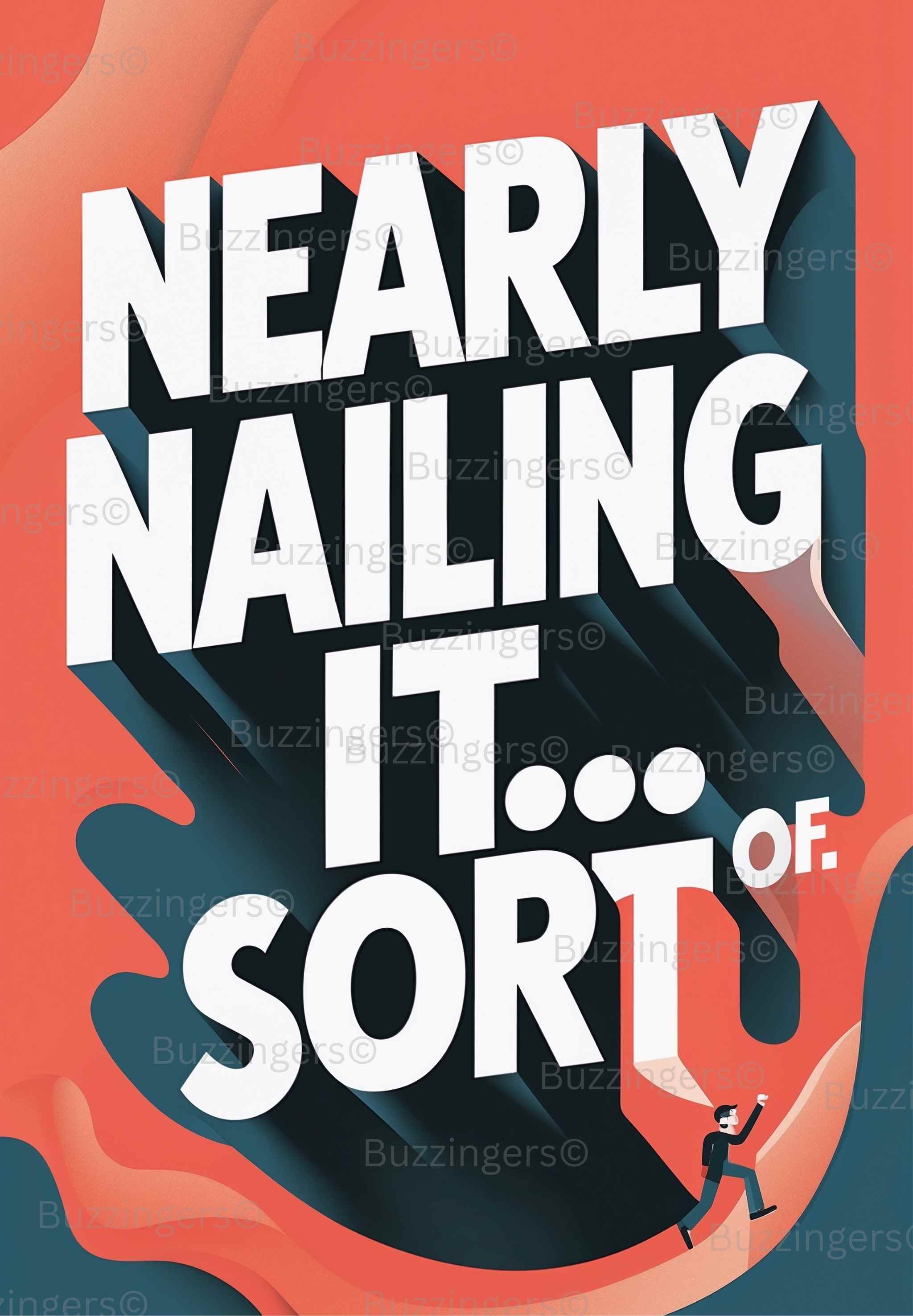 Nearly Nailing Print