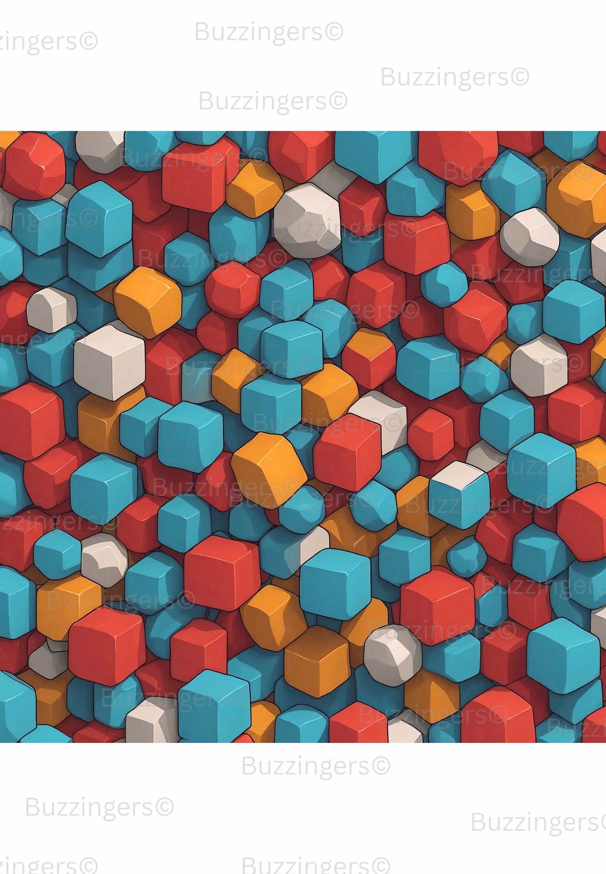 Cubescape Print