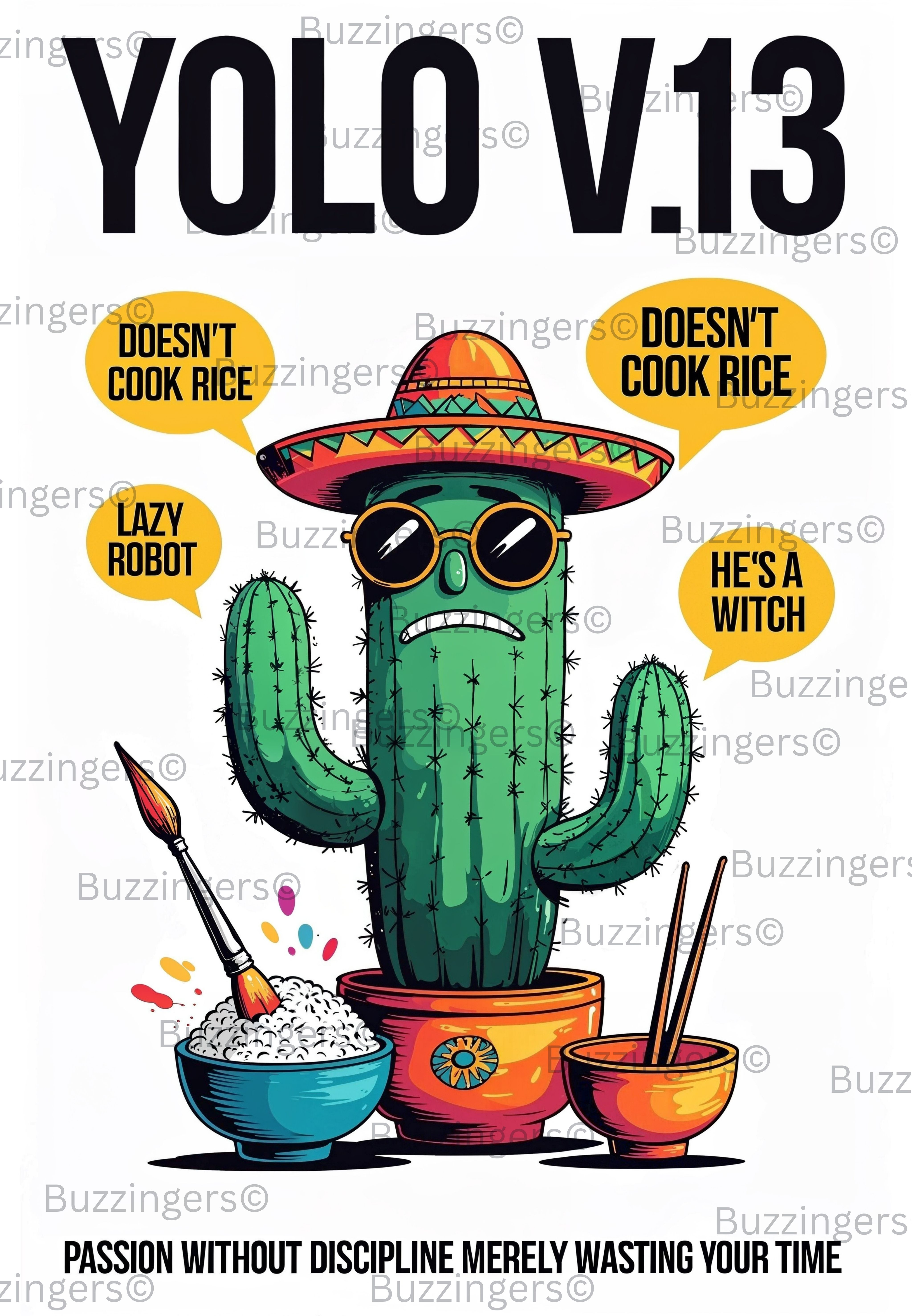 YOLO V.13 Cactus Figure