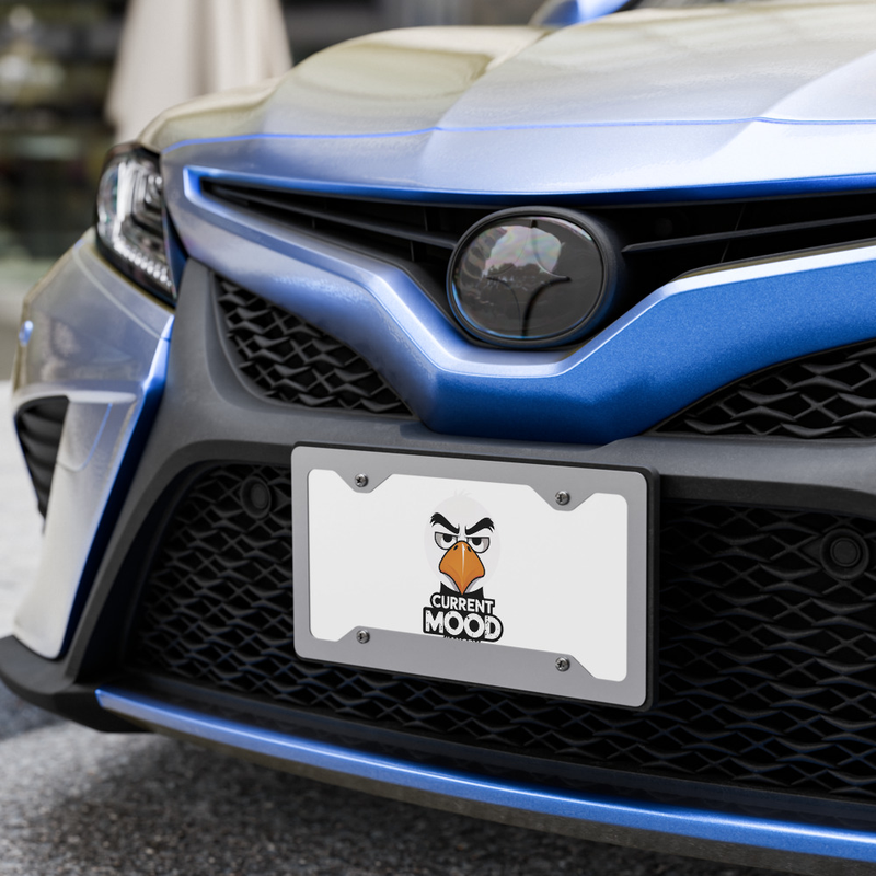 Current Mood Vanity license plate