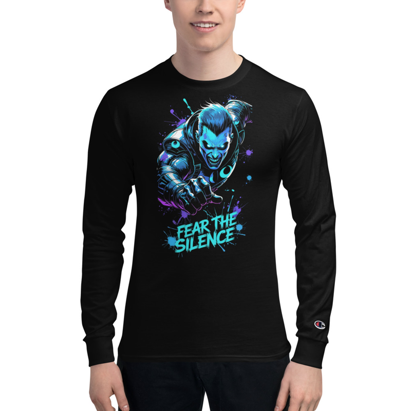 Fear the Silence Men's Champion Long Sleeve Shirt