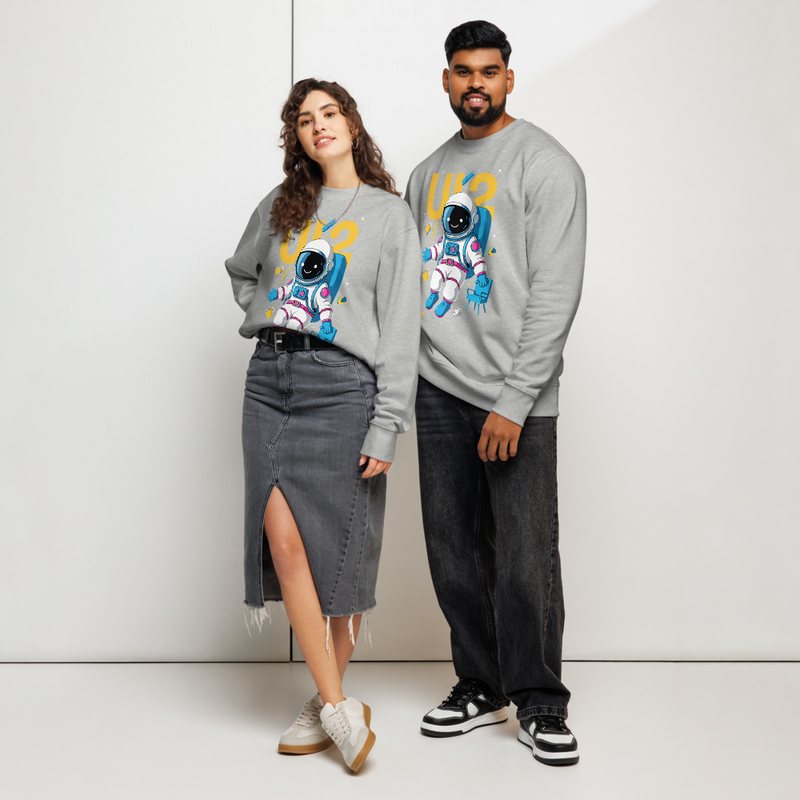 U2 Astronaut Unisex Organic Sweatshirt 