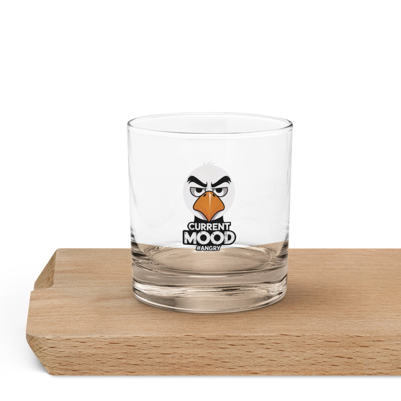 Current Mood Rocks Glass