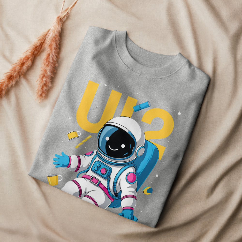 U2 Astronaut Unisex Organic Sweatshirt 