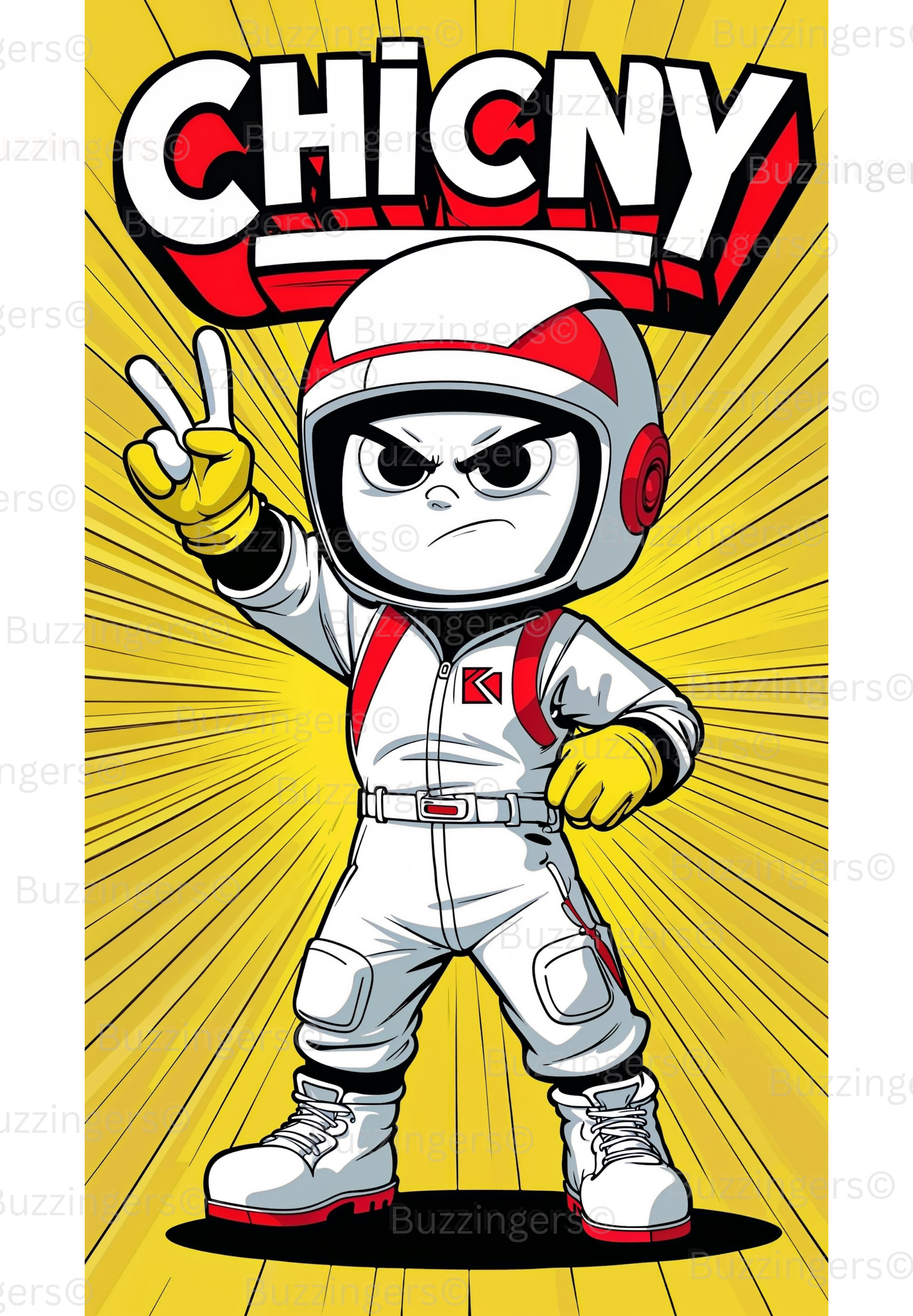 Chicny Astronaut Print