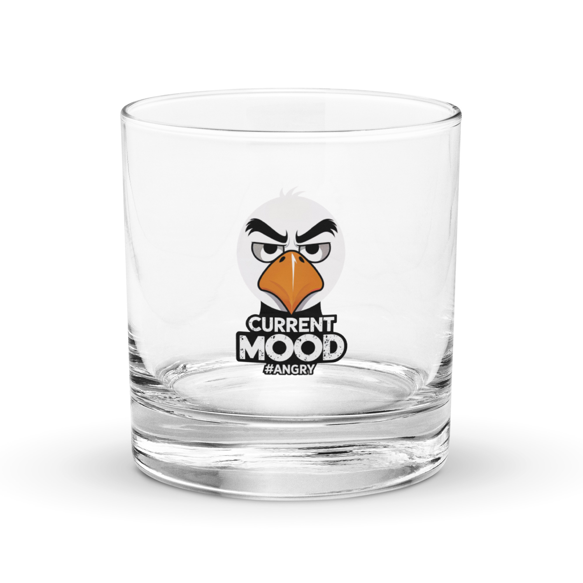 Current Mood Rocks Glass