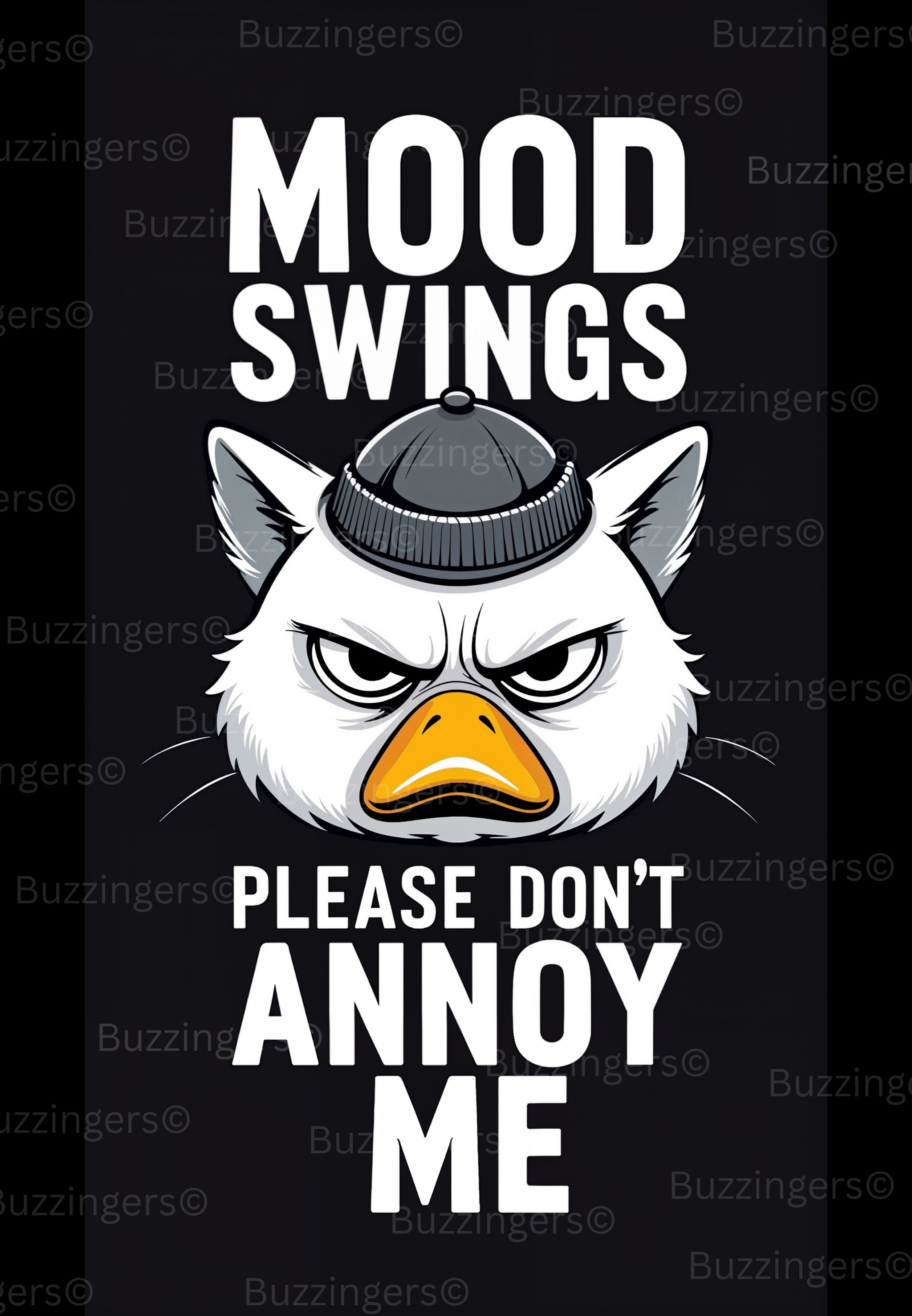 Mood Swings – Please Don’t Annoy Me Cartoon Print