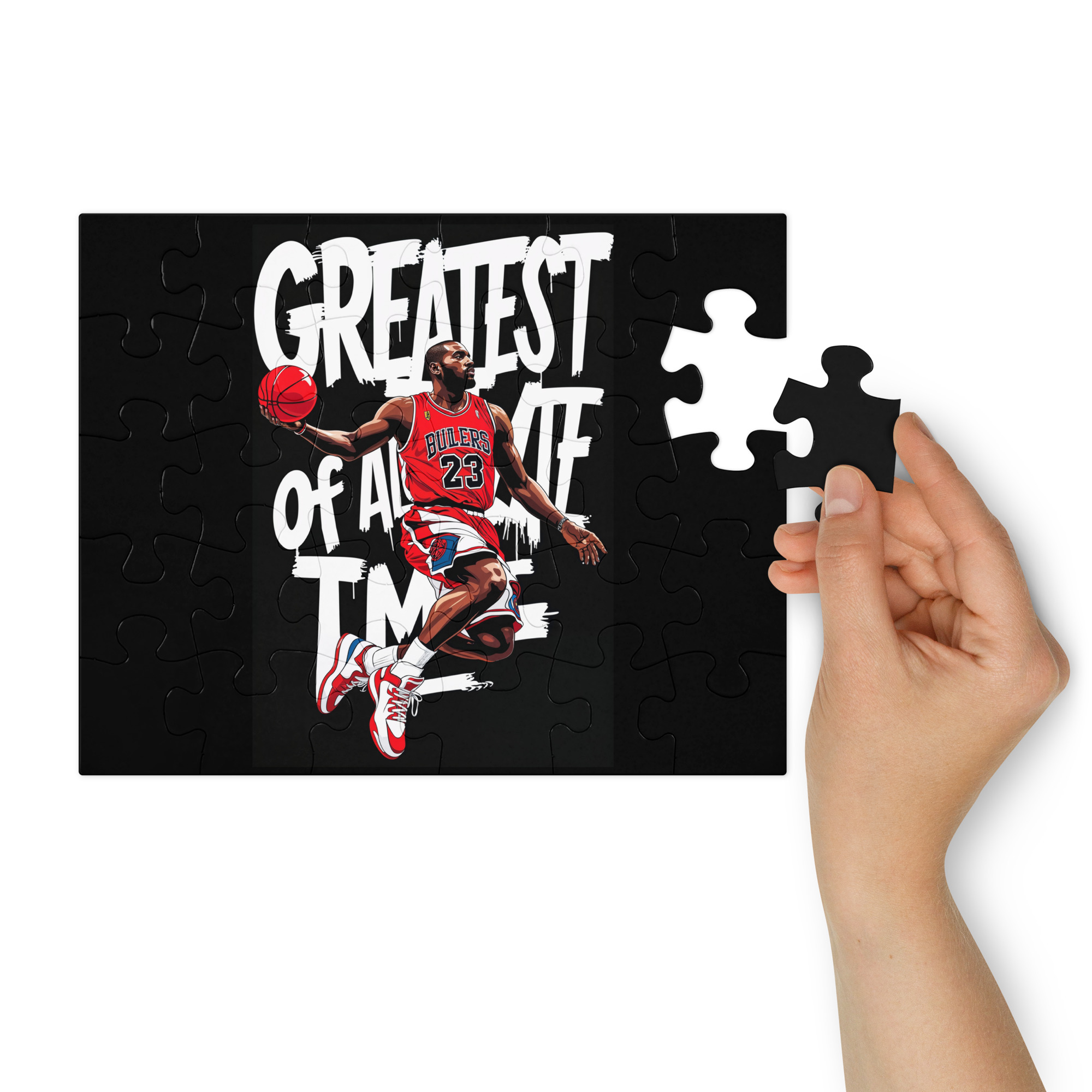 GOAT Jigsaw Puzzle | Sports Puzzle With Tin Box
