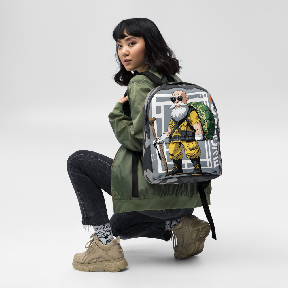Anime Character Printed Backpack