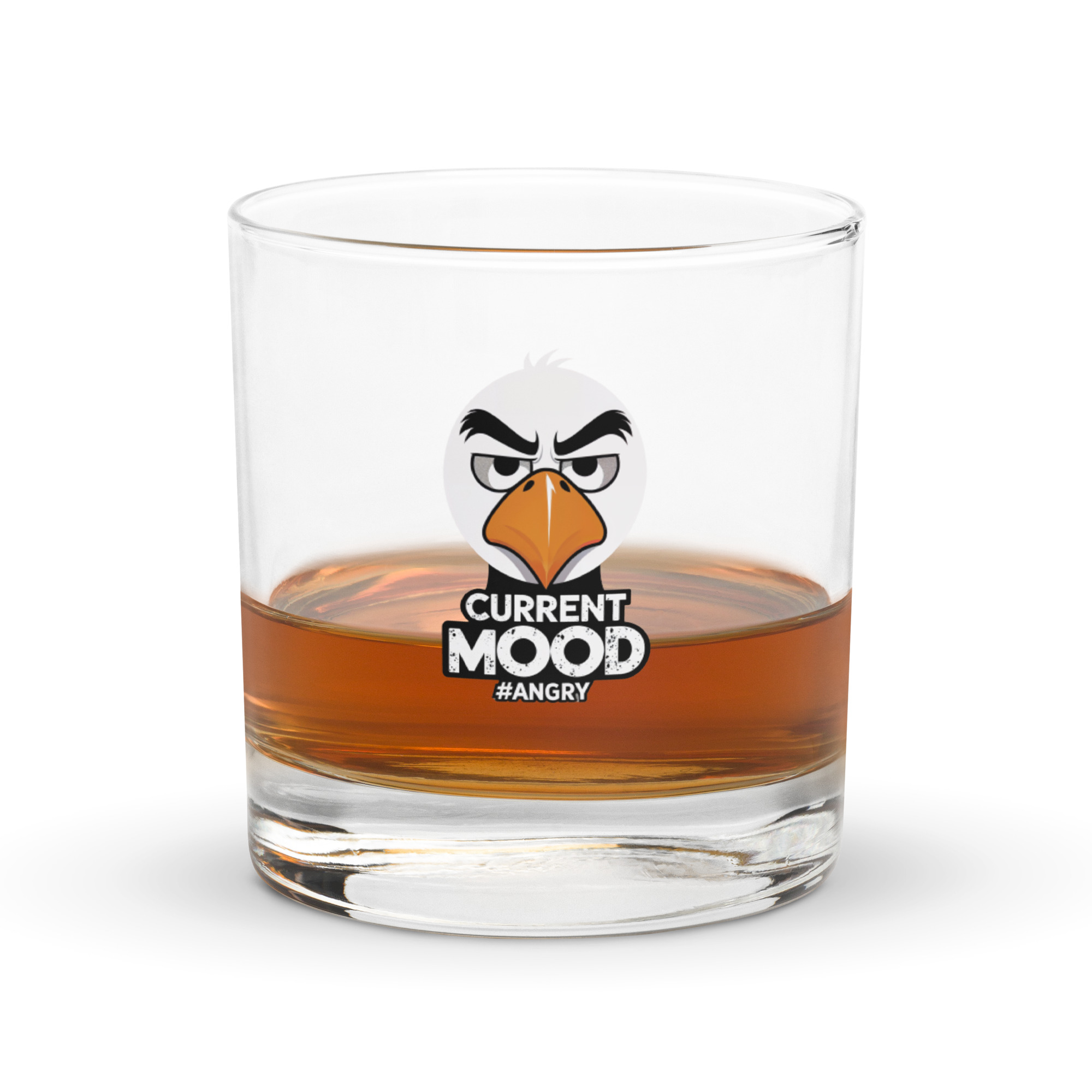 Current Mood Rocks Glass