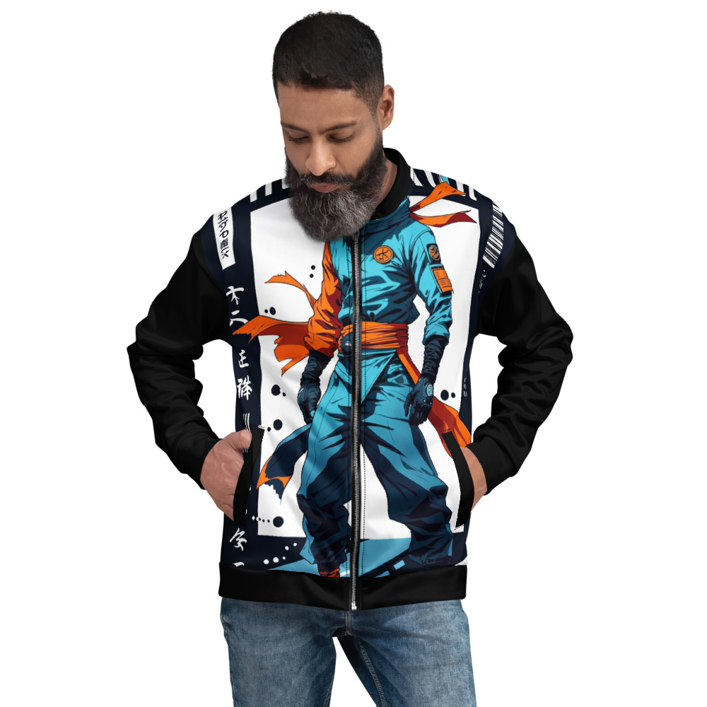 Anime Style Zip-Up Unisex Jacket