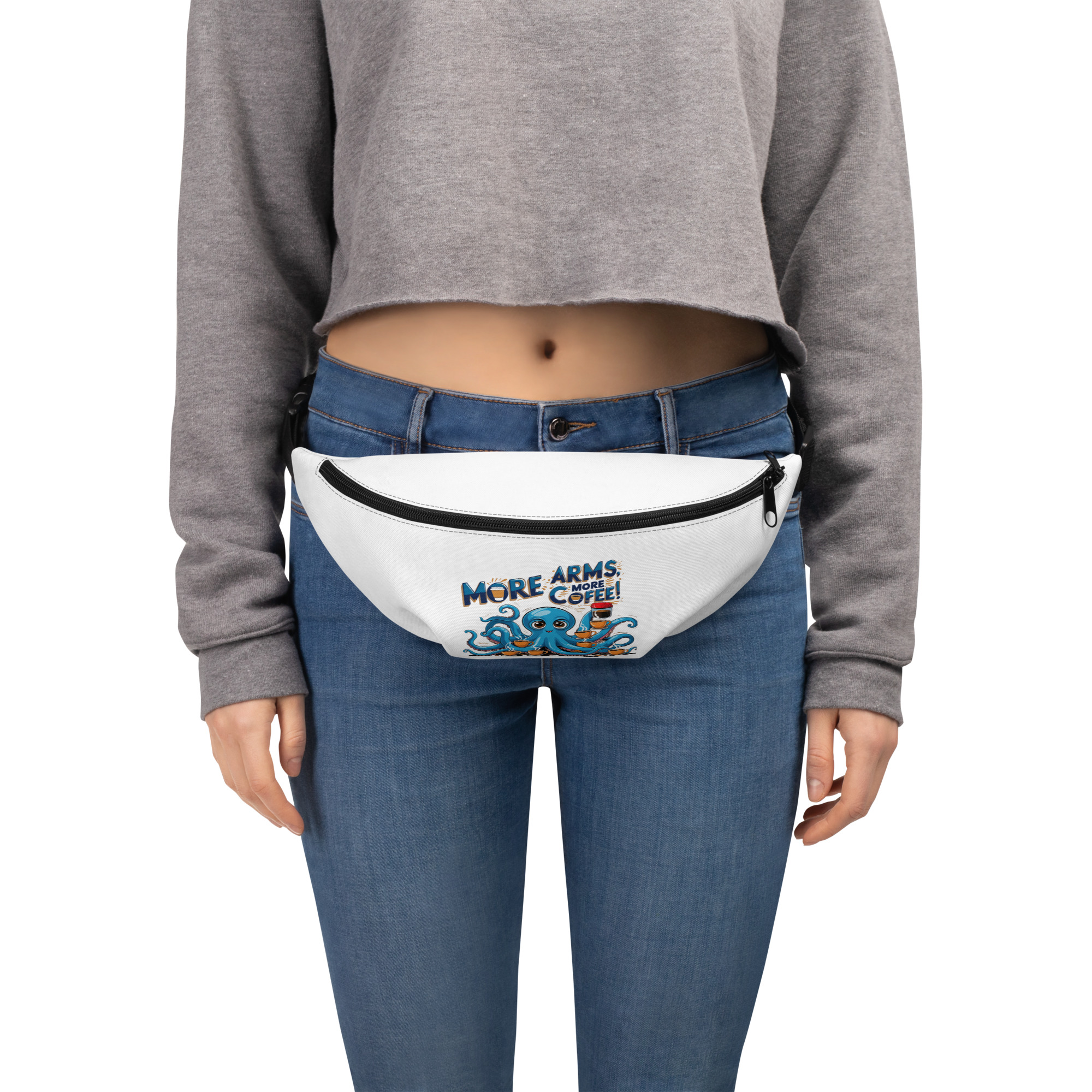 Octopus Coffee Fanny Pack