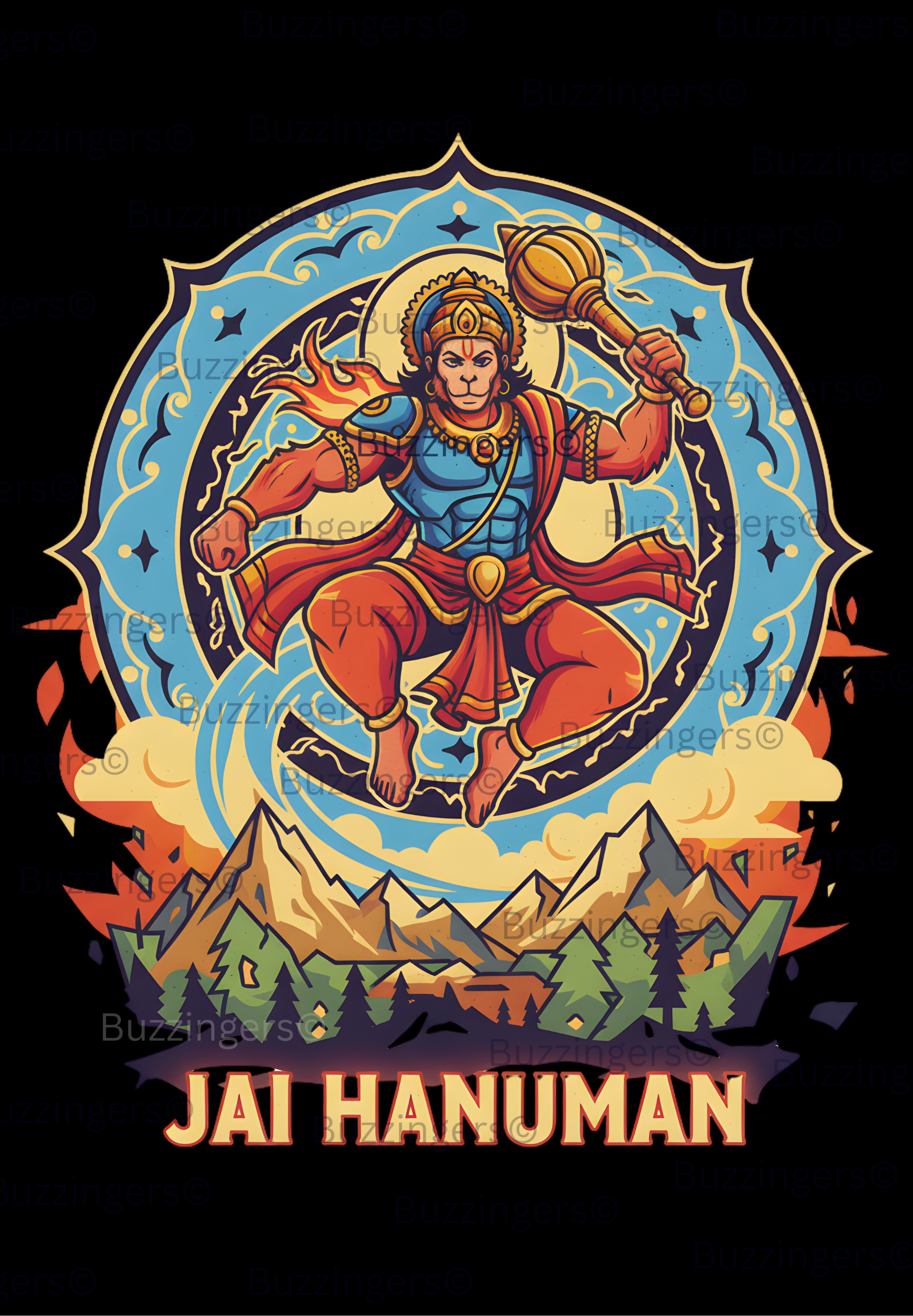 Jai Hanuman Print 