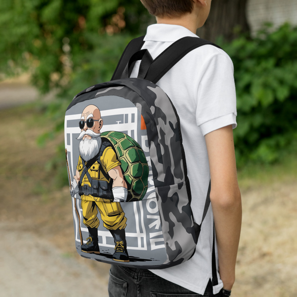 Anime Character Printed Backpack