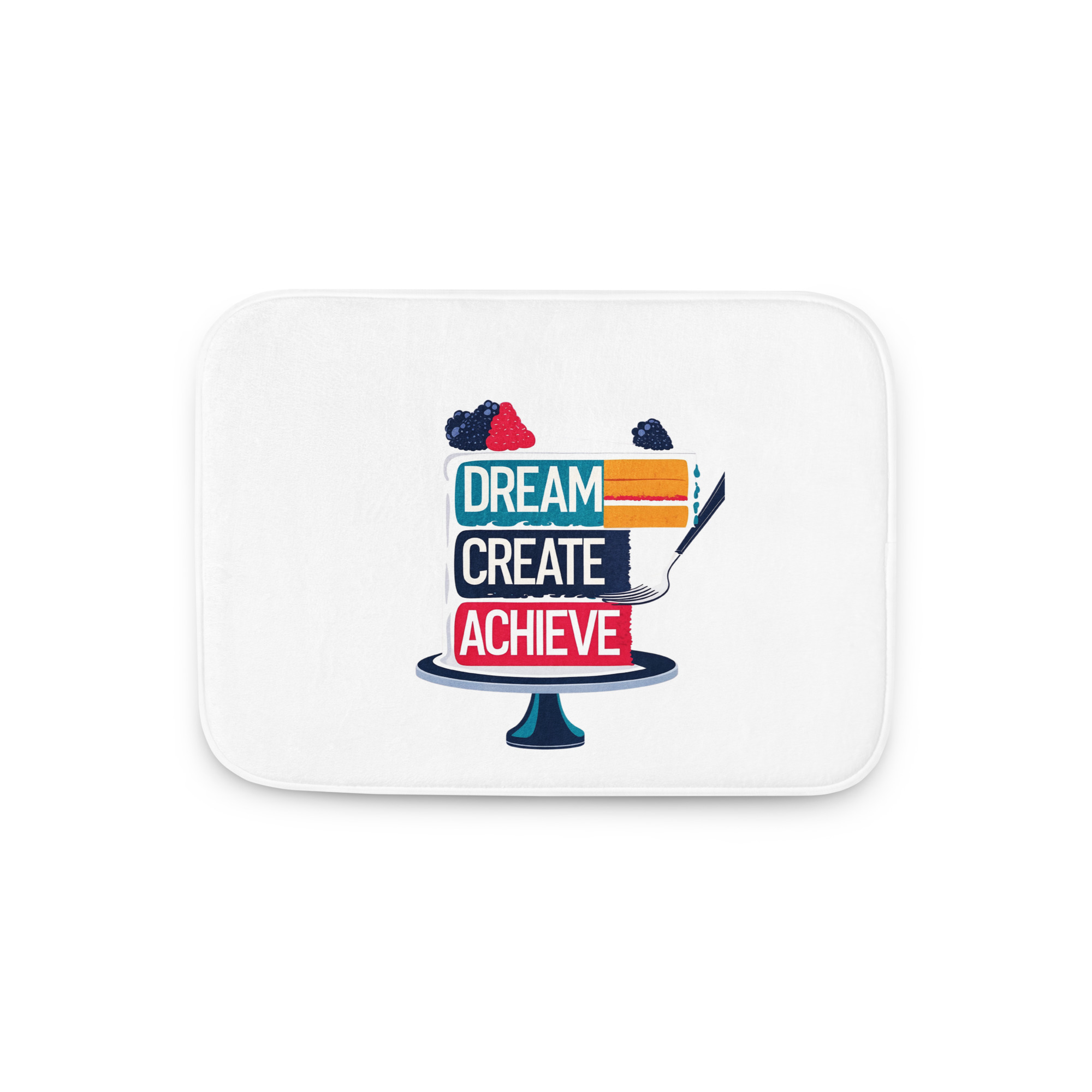 Dream Create Achieve Memory Foam Bath Mat