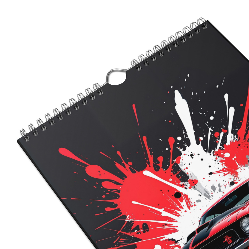 Classic Muscle Car Wall Calendar