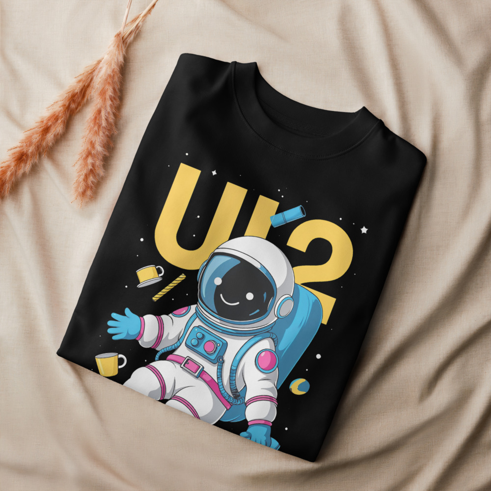 U2 Astronaut Unisex Organic Sweatshirt 