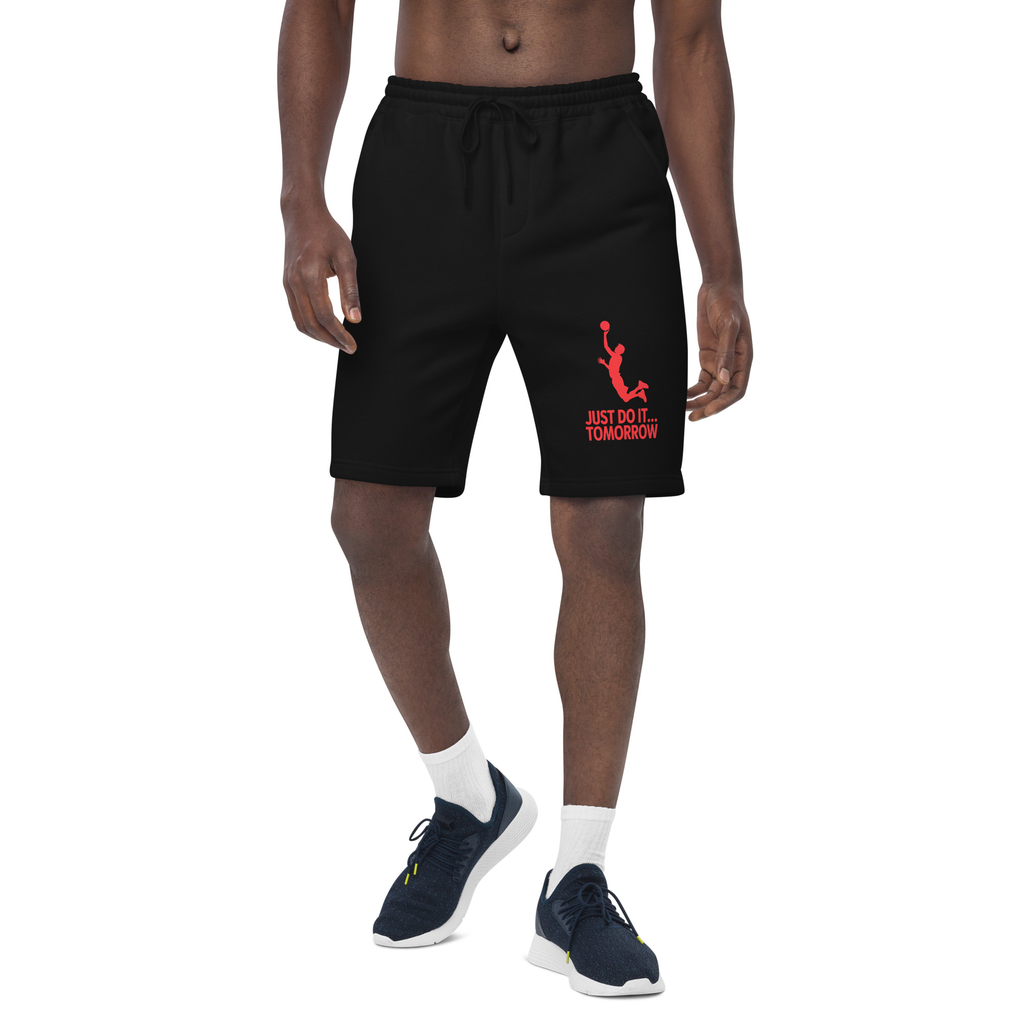 Just Do It Tomorrow Men's Fleece Shorts